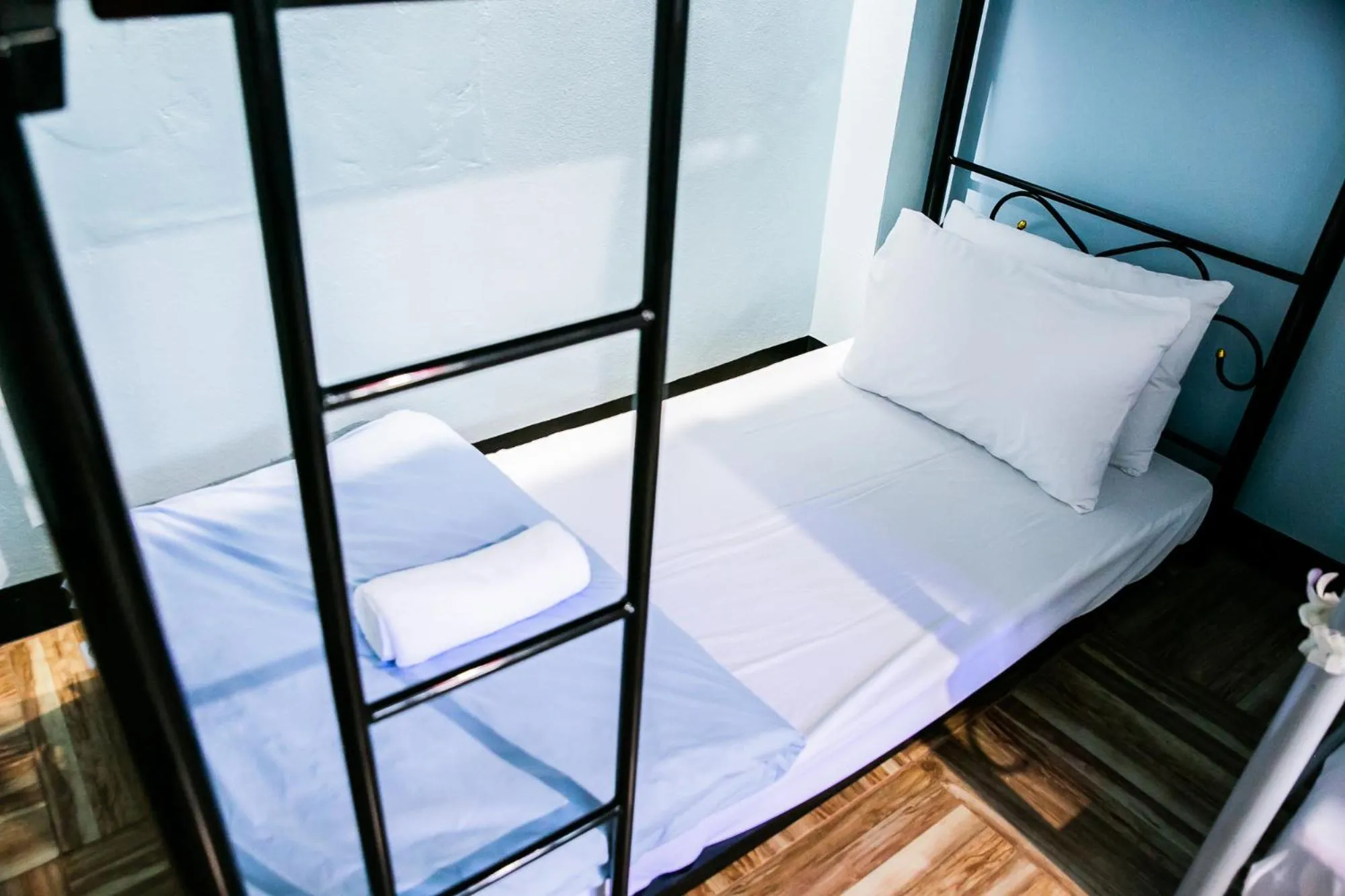 Bed in Bangkok Canale Home at Khaosarn