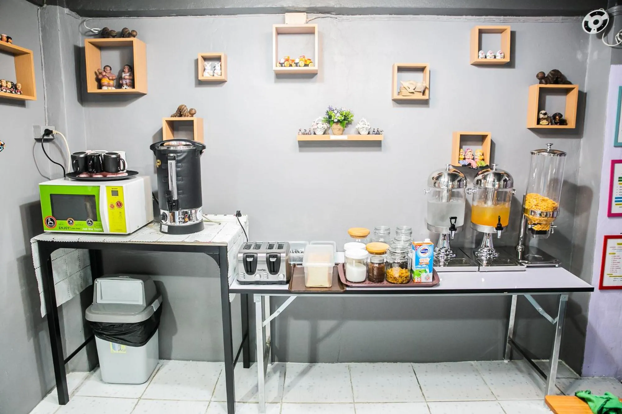 Breakfast in Bangkok Canale Home at Khaosarn