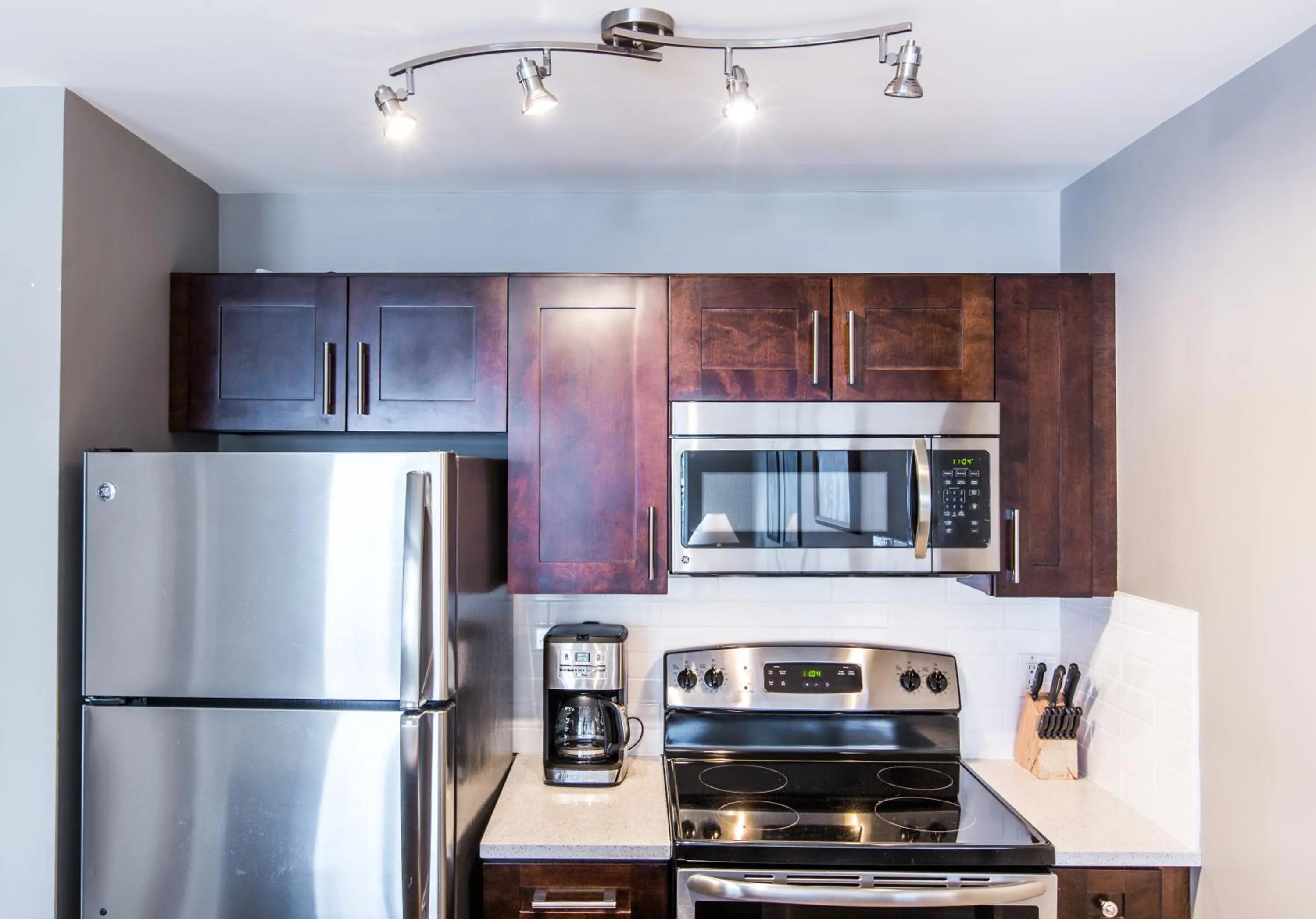 Kitchen or kitchenette in Whistler Blackcomb Vacation Rentals - Village North