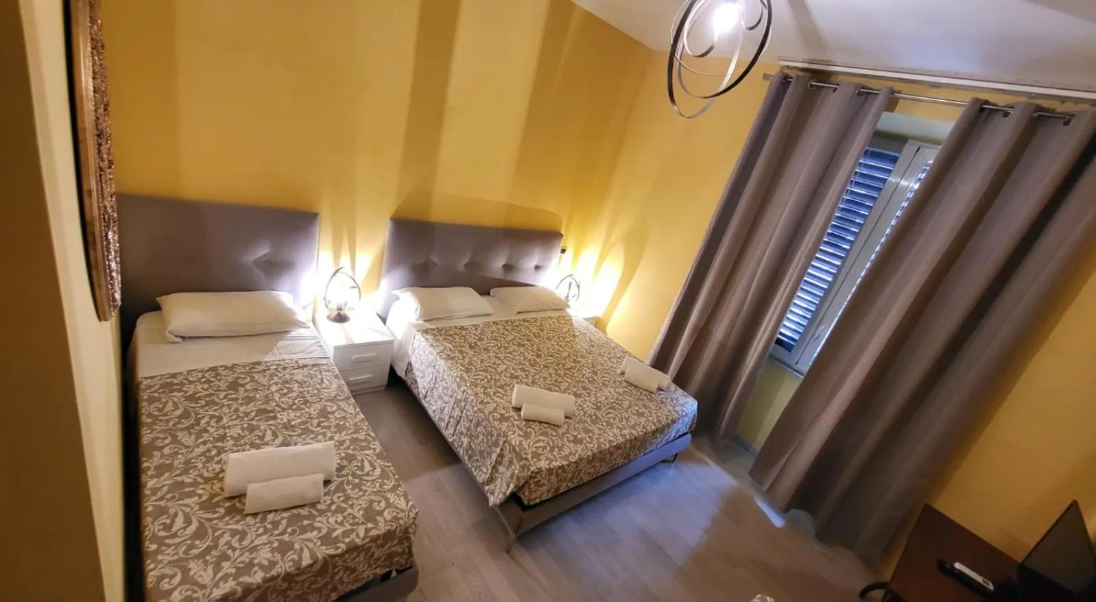 Bedroom, Bed in White Vatican