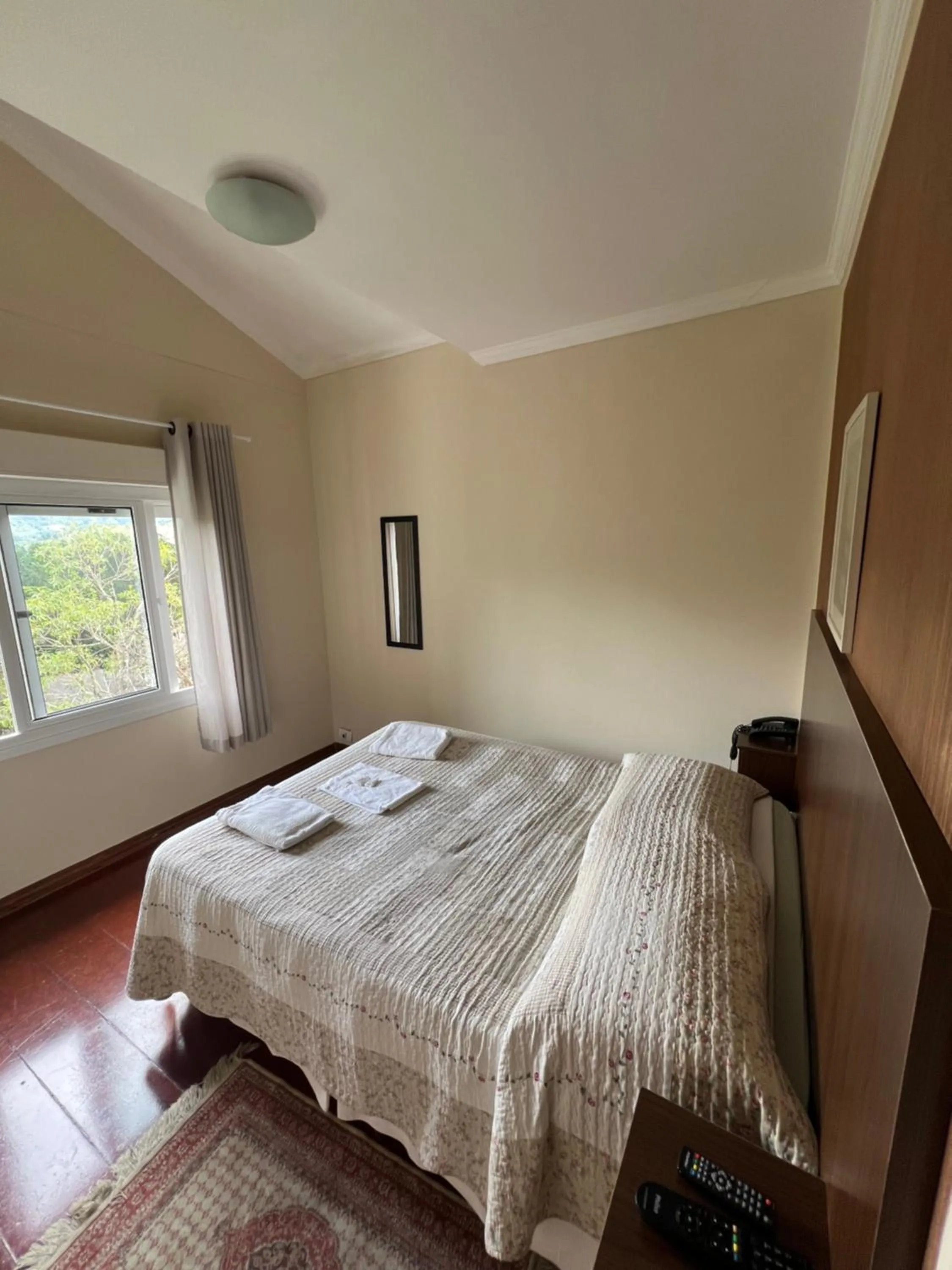 Bed in Pousada La Sierra