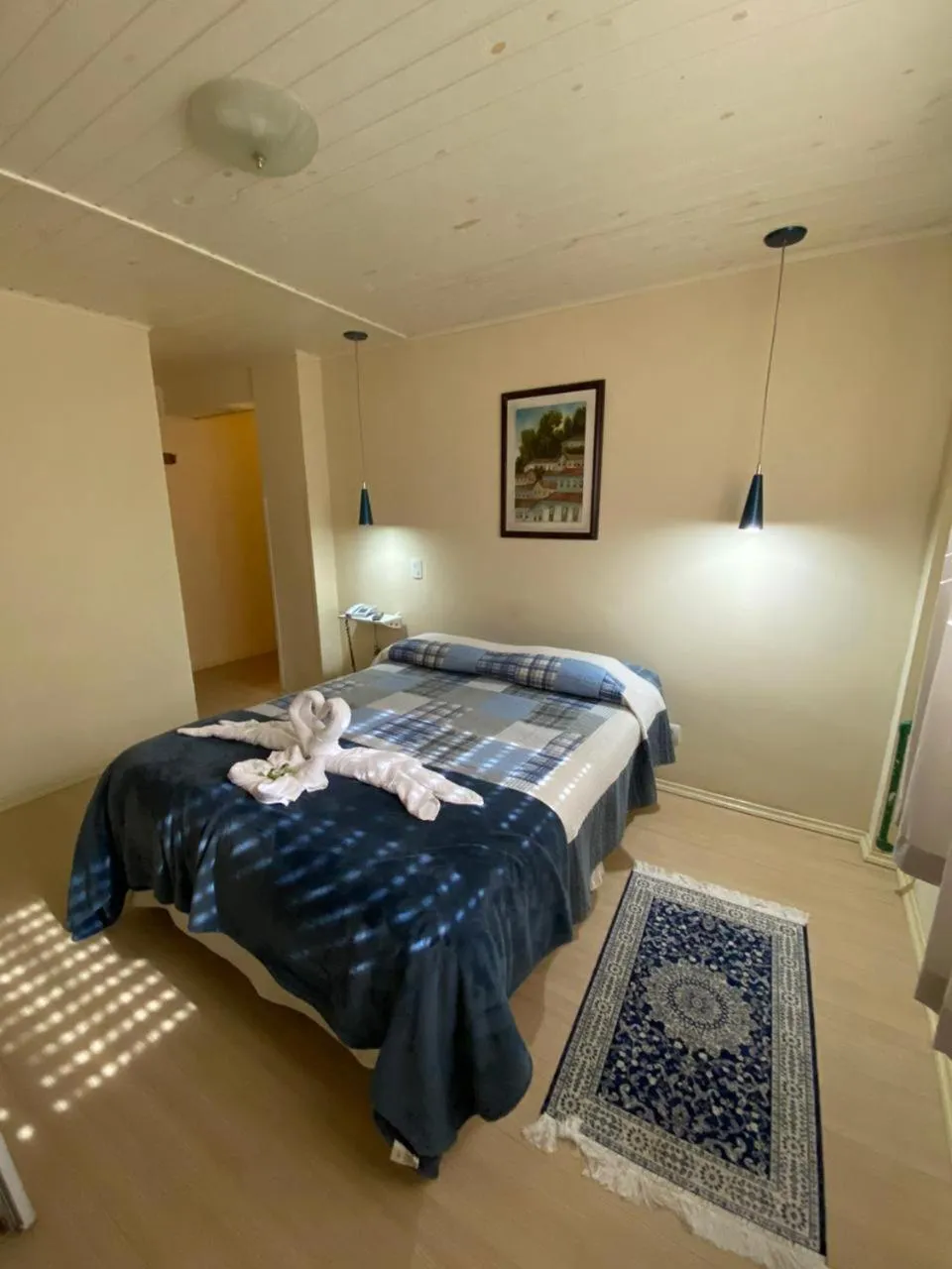 Bed in Pousada La Sierra