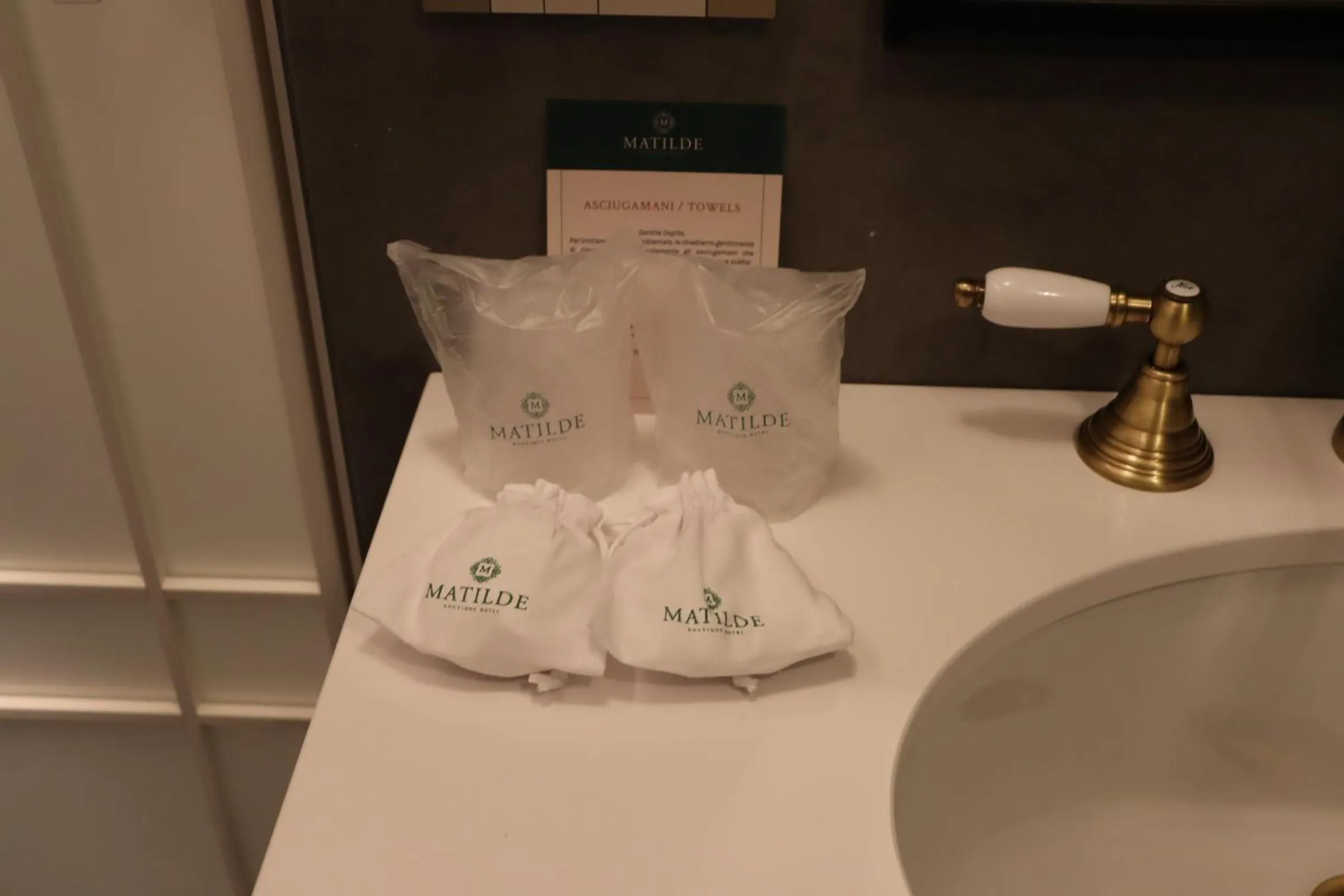 Bathroom in Matilde Boutique Hotel, WorldHotels Elite