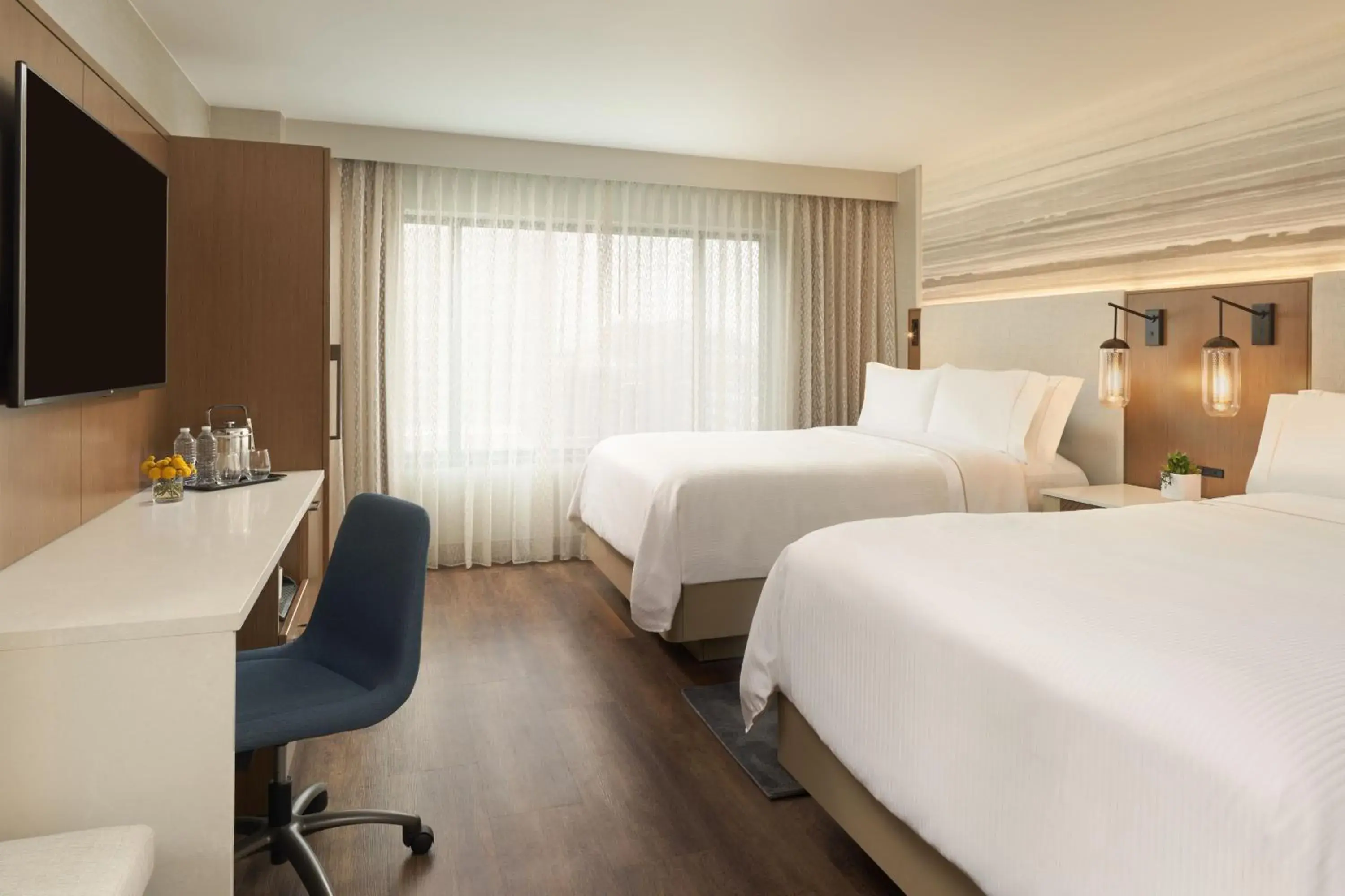 Guest room, 2 Double, City view in The Westin Indianapolis Guest room, 2 Double, City view in The Westin Indianapolis