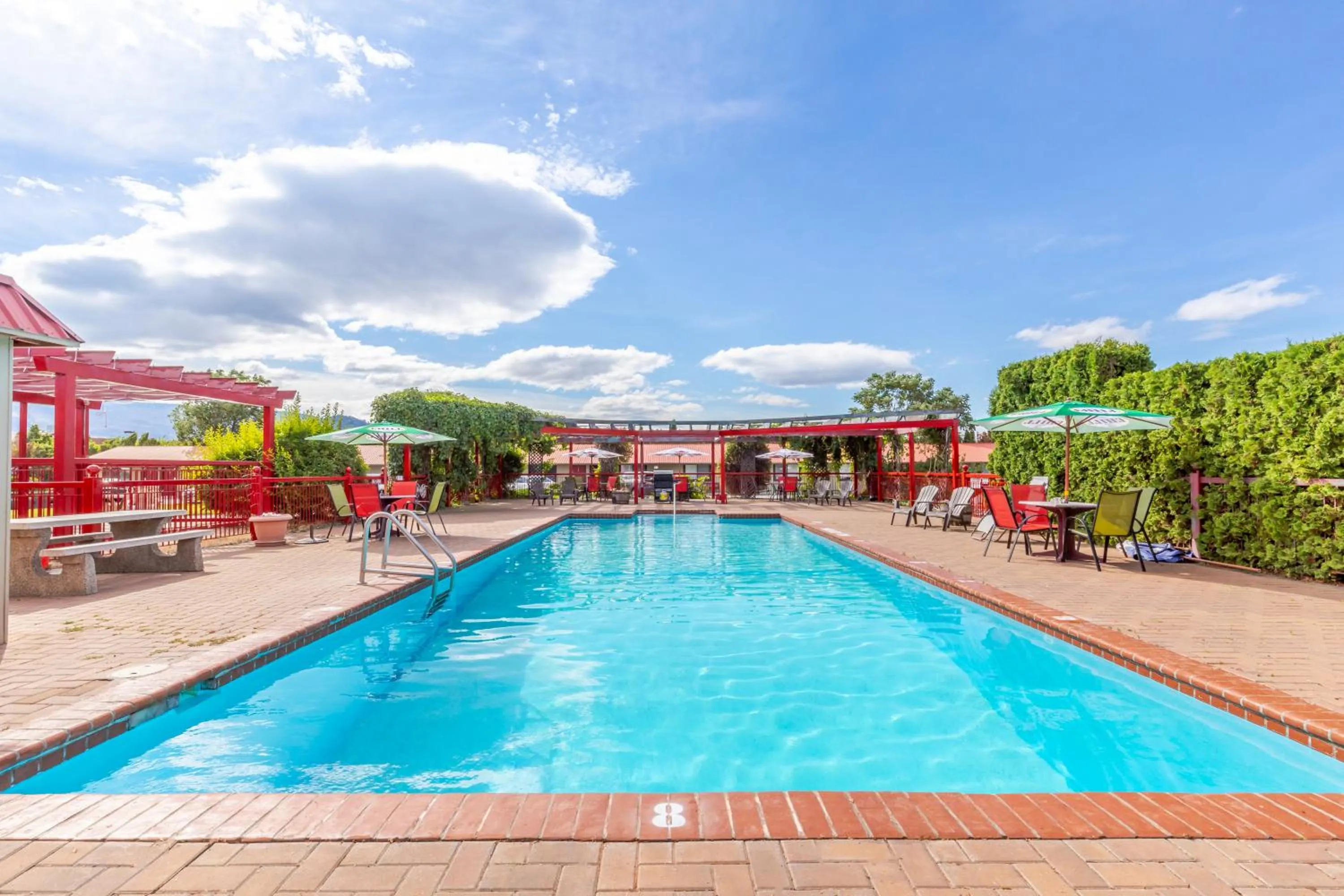 Swimming pool in Westridge Motor Inn