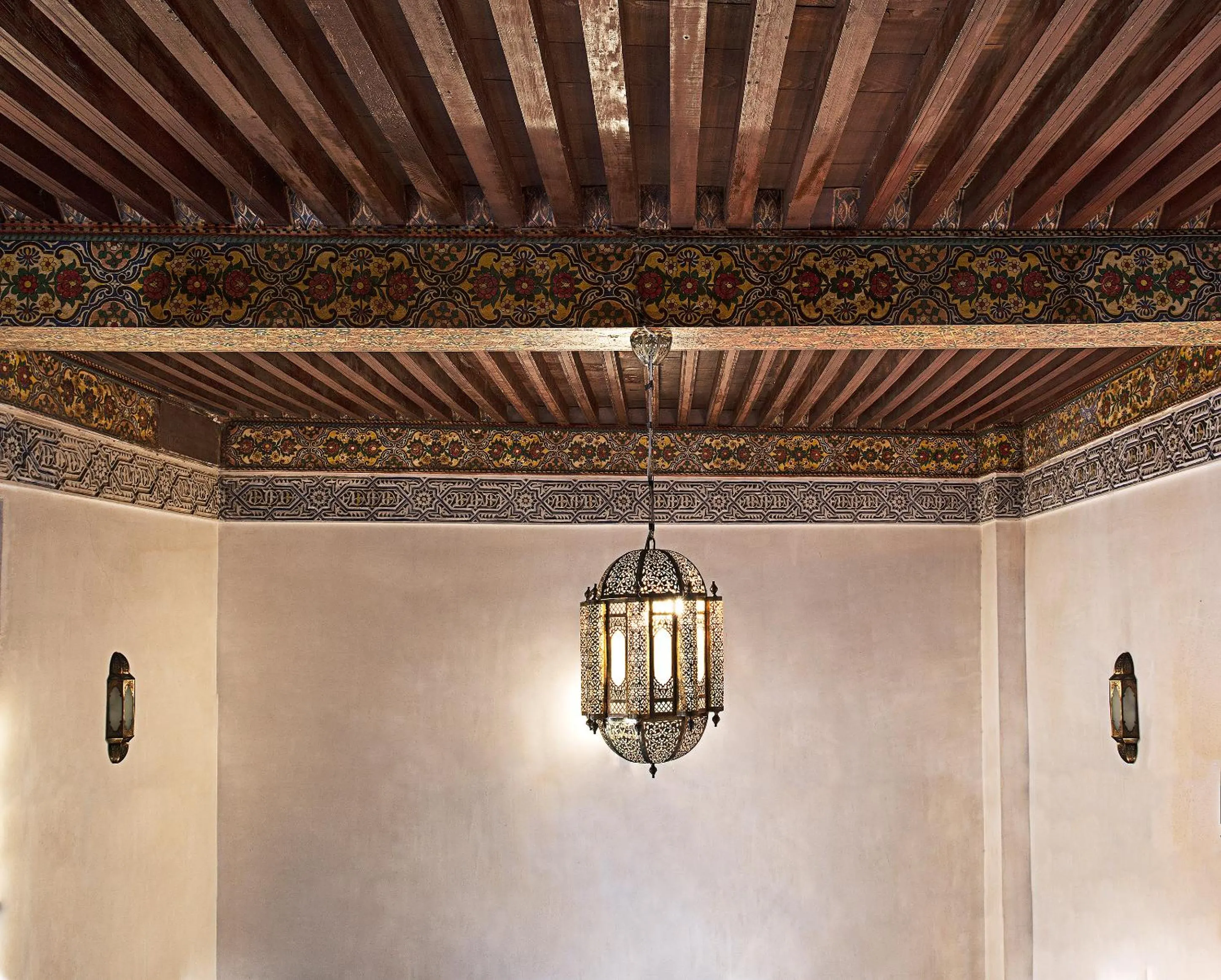 Decorative detail in Dar Drissi