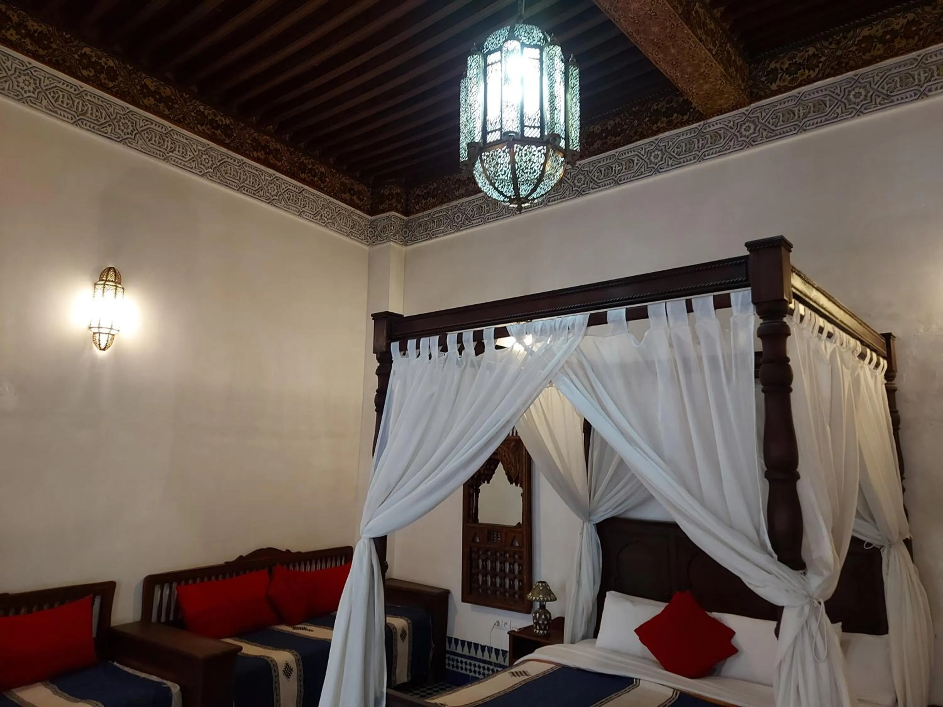 Bed in Dar Drissi