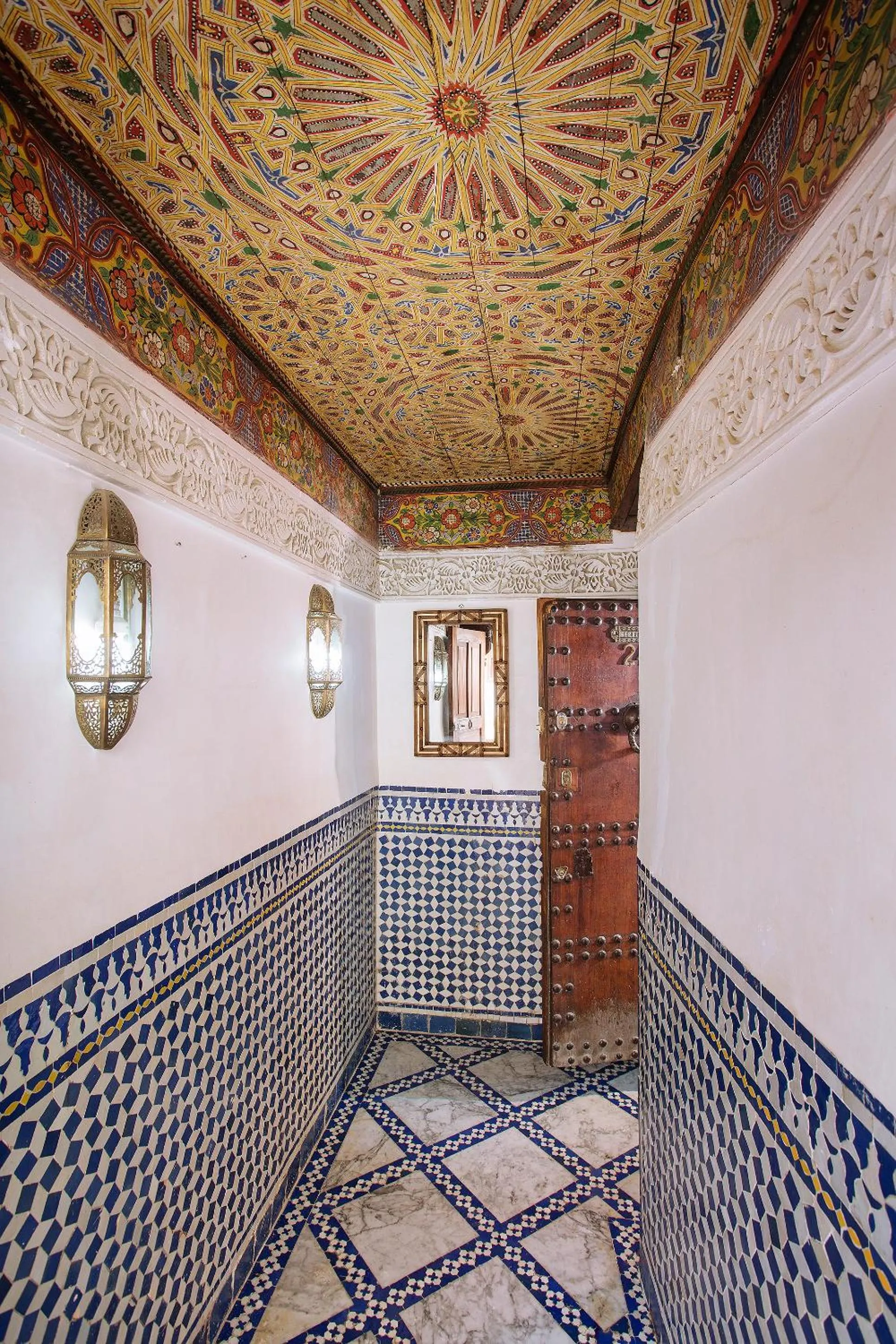 Facade/entrance in Dar Drissi