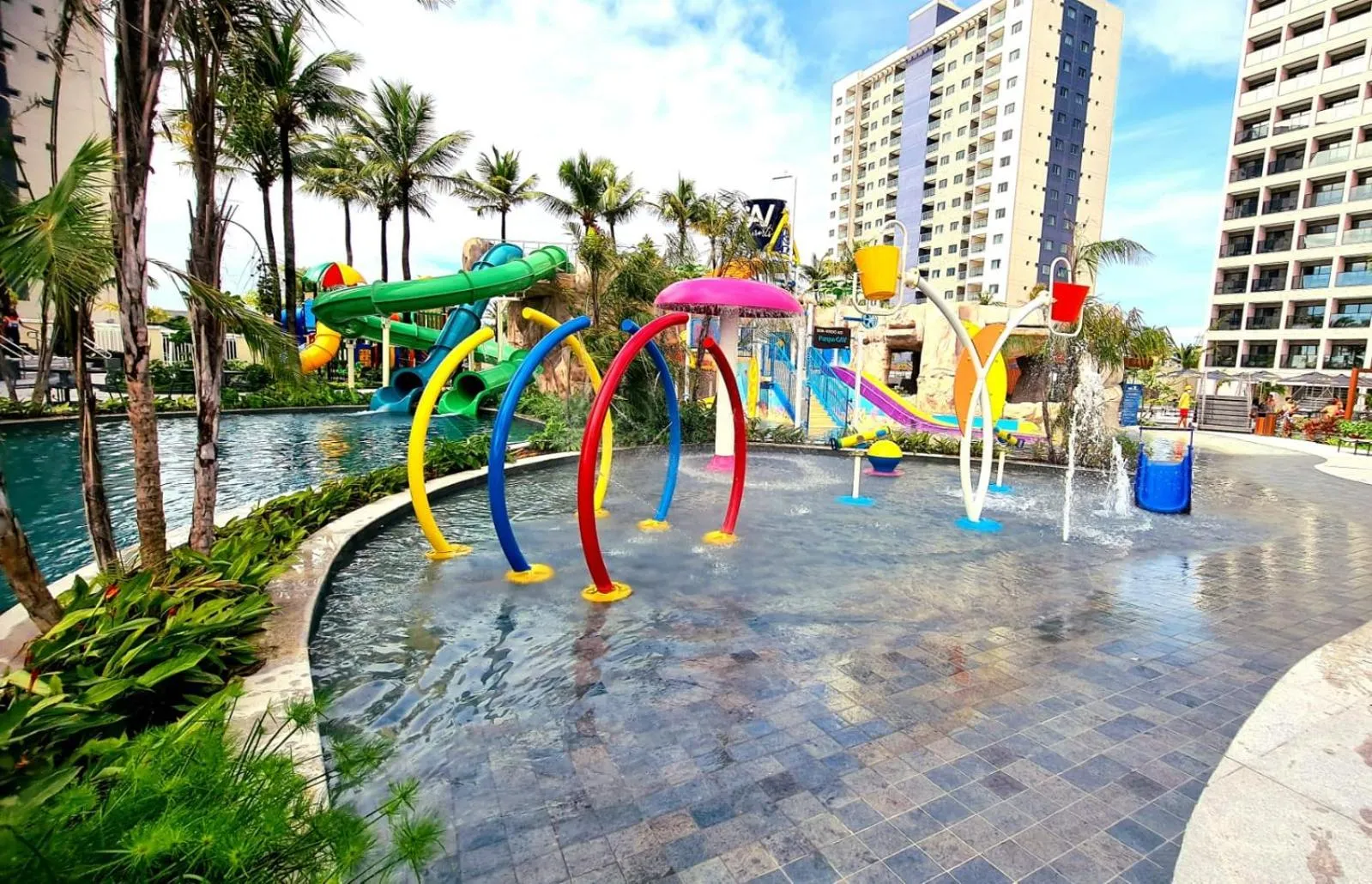 Aqua park in Salinas Premium Resort