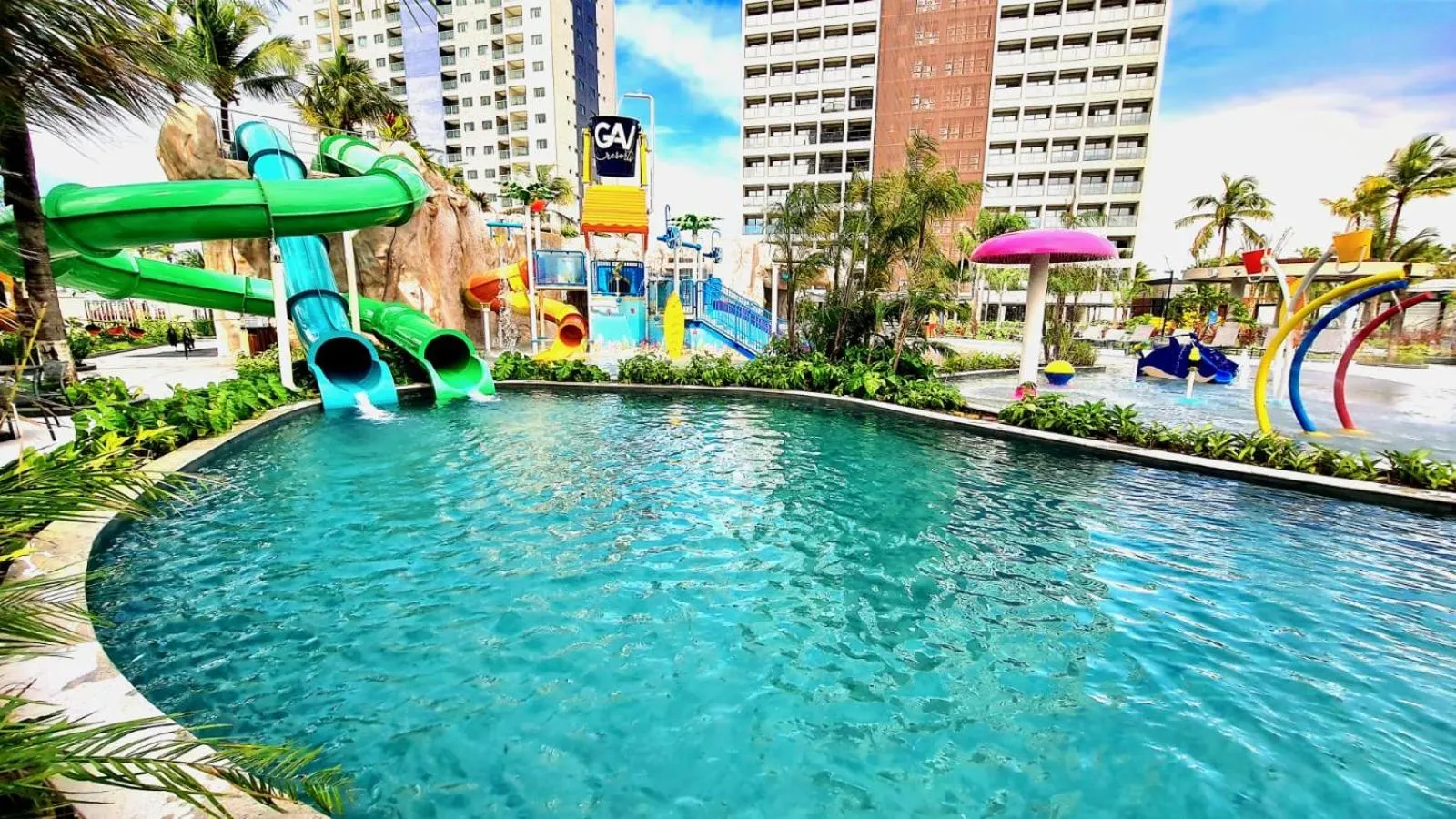 Aqua park in Salinas Premium Resort