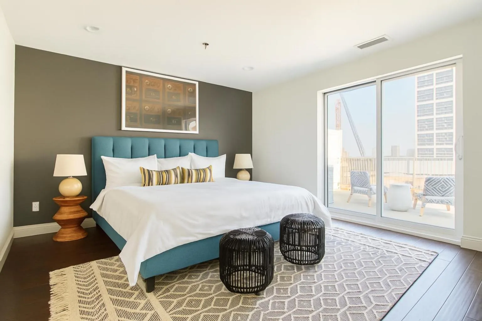 Bed in Baltimore Place