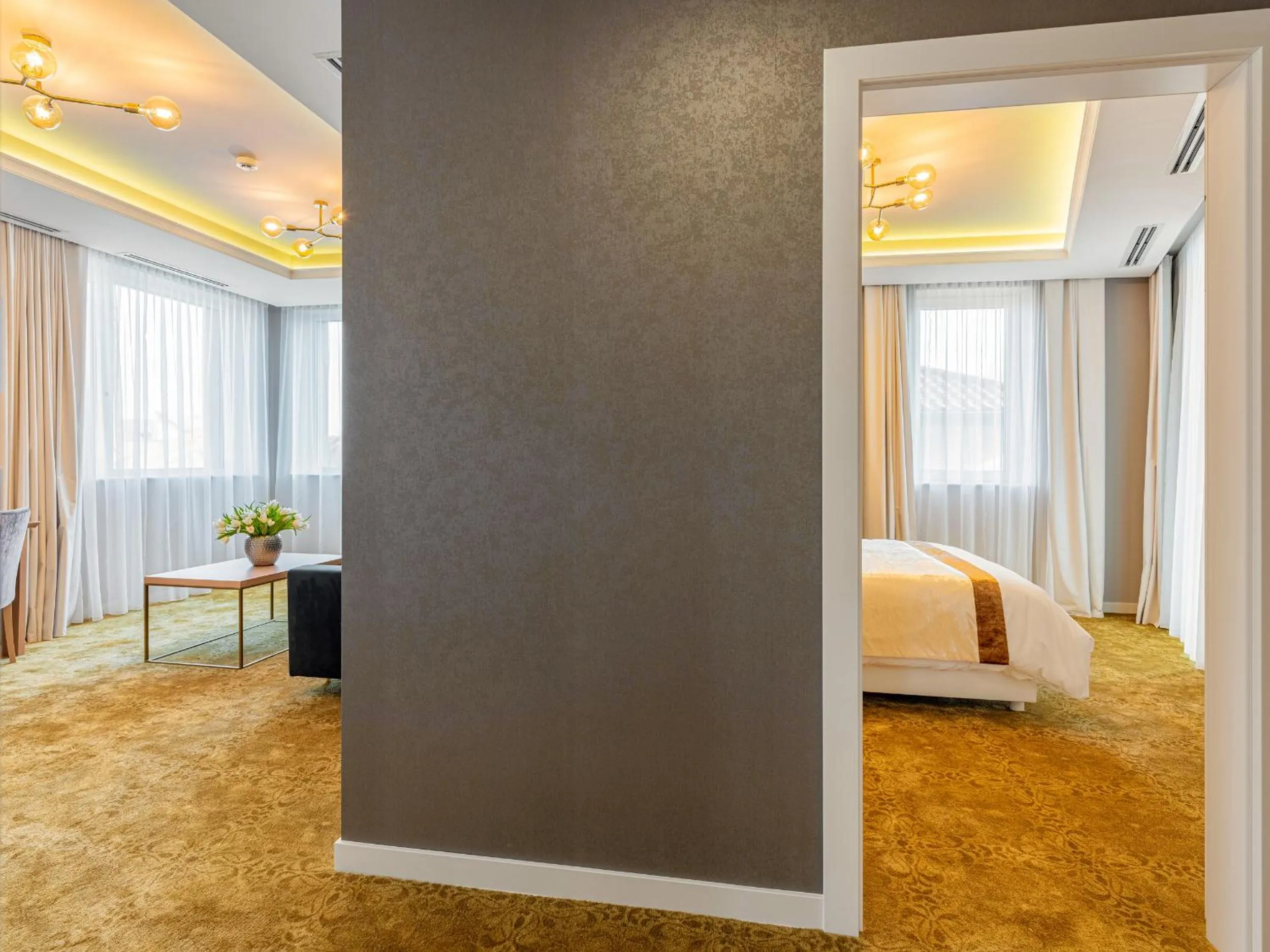 Bed in Pergola Boutique Hotel