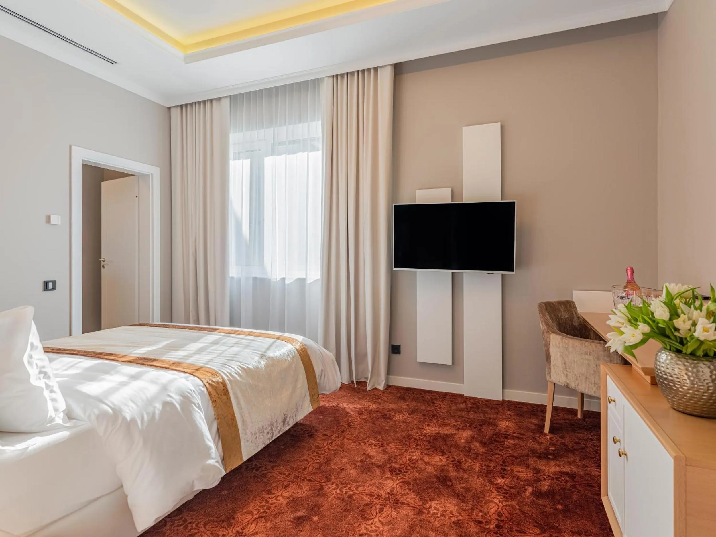 Bed in Pergola Boutique Hotel