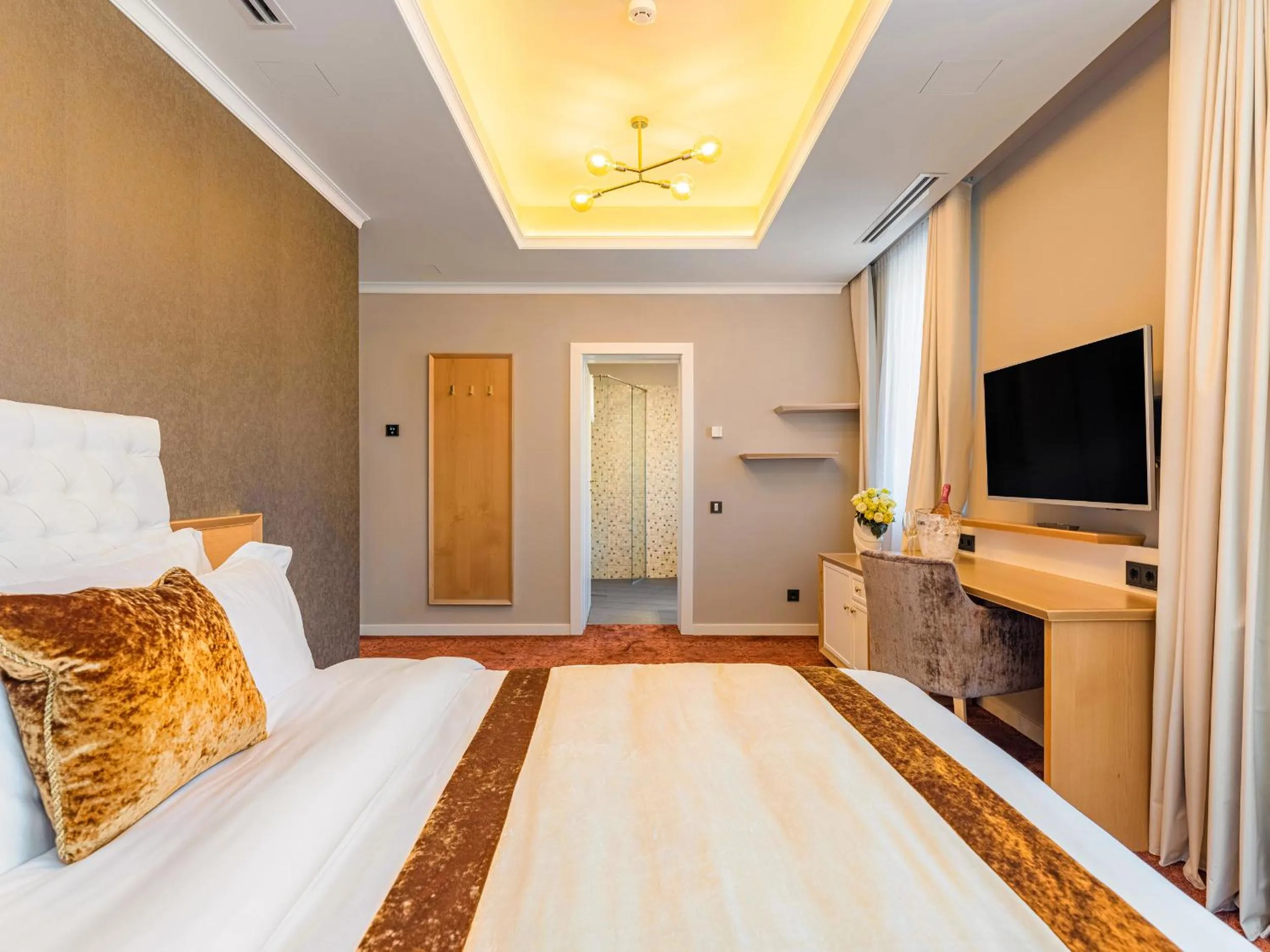 Bed in Pergola Boutique Hotel