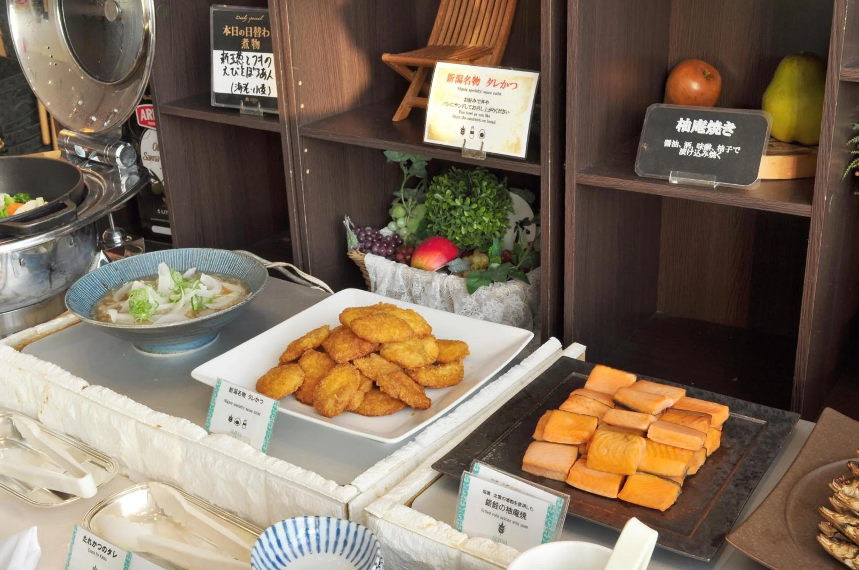 Buffet breakfast in Hotel Nikko Niigata