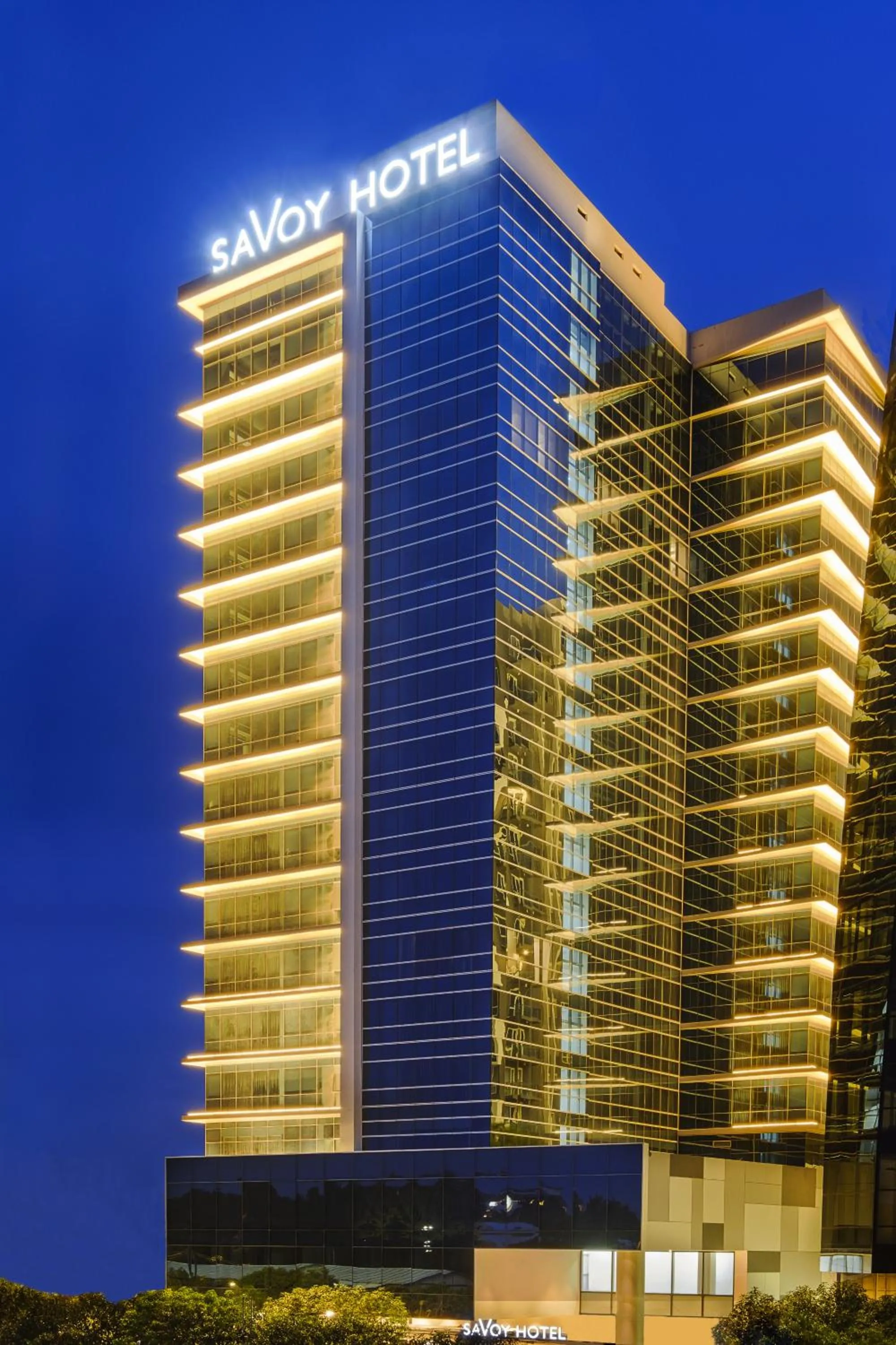 Property building in Savoy Hotel Mactan Cebu near Newtown Beach