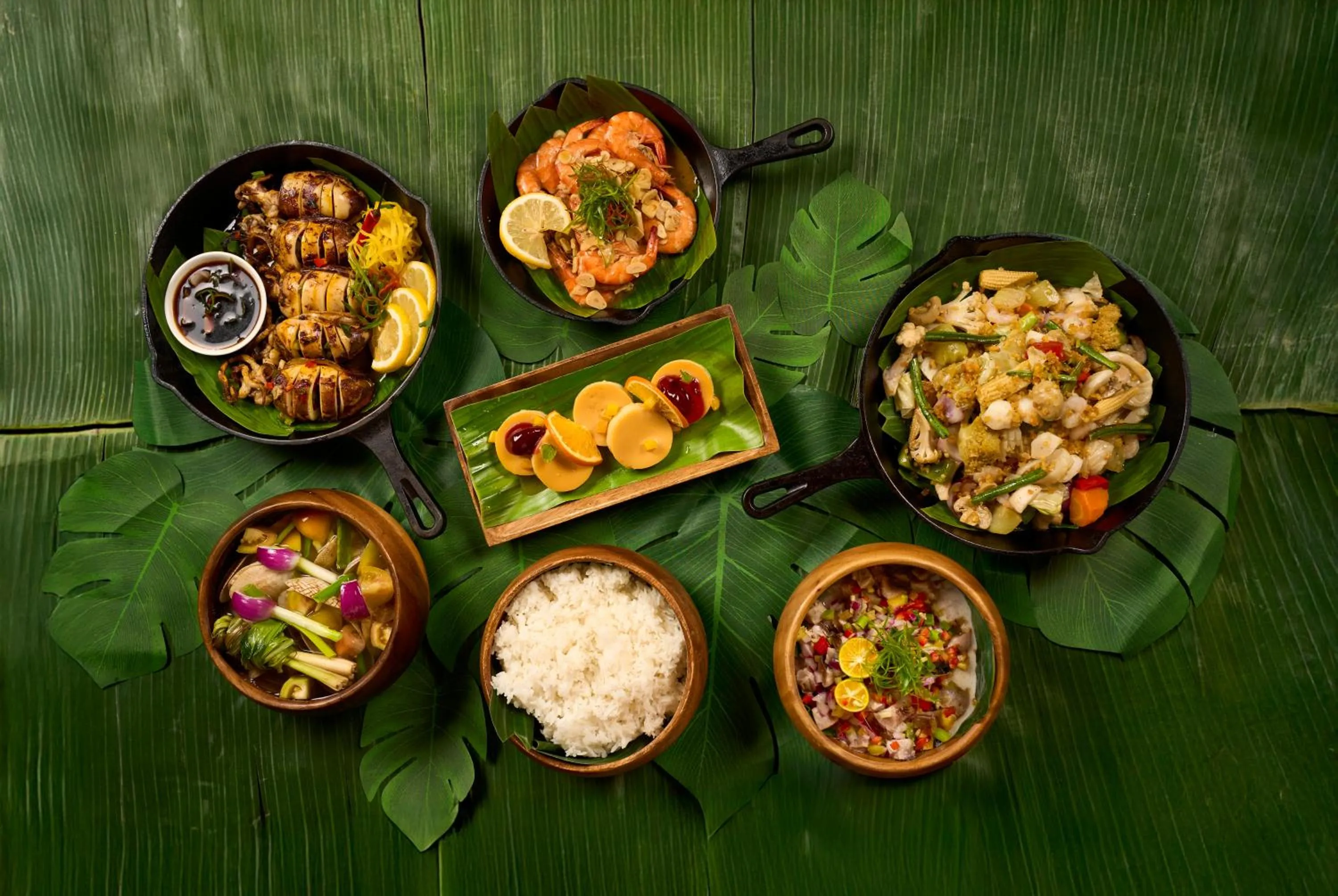 Food in Savoy Hotel Mactan Cebu near Newtown Beach