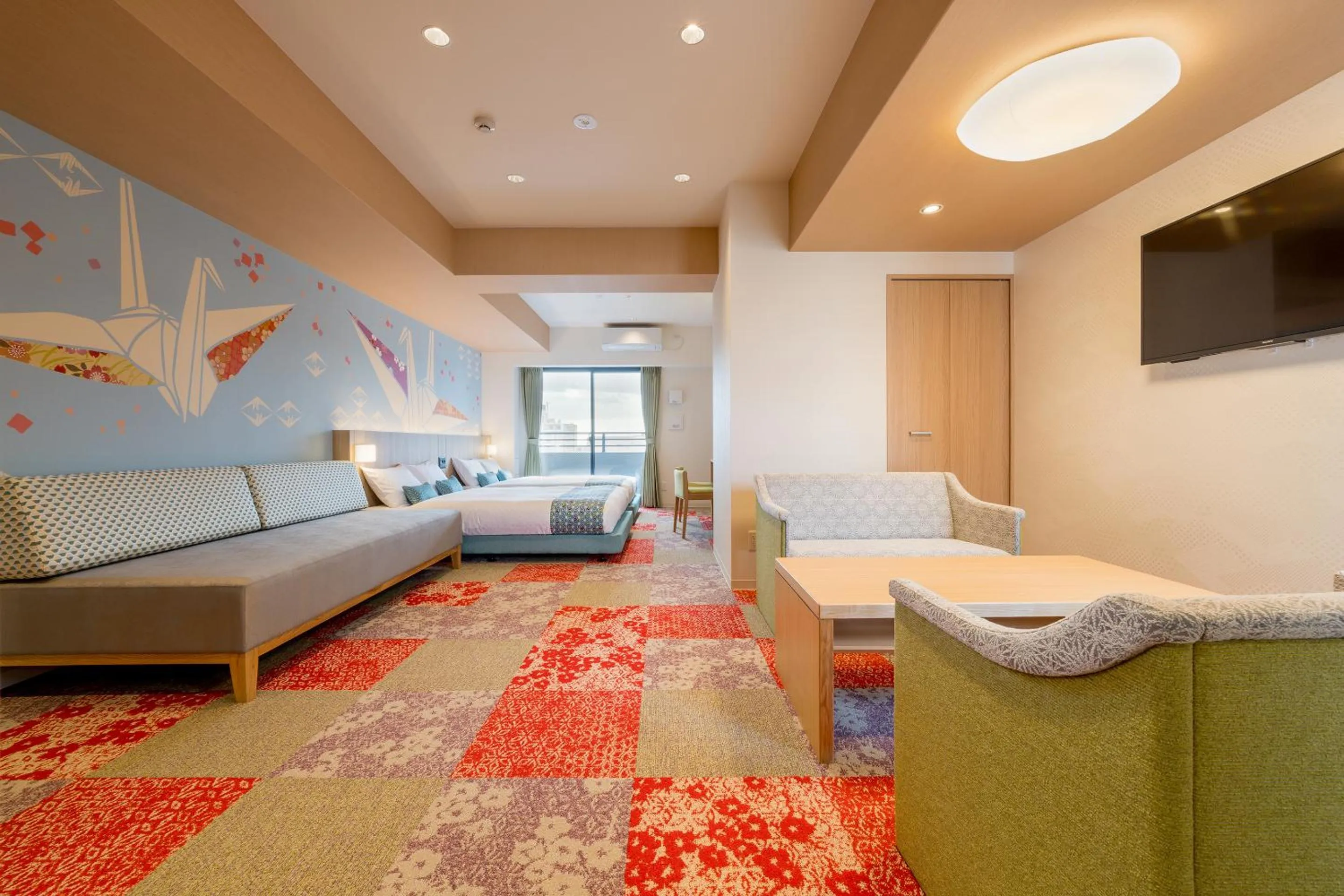 Photo of the whole room, Bed in RESI STAY Nishijin