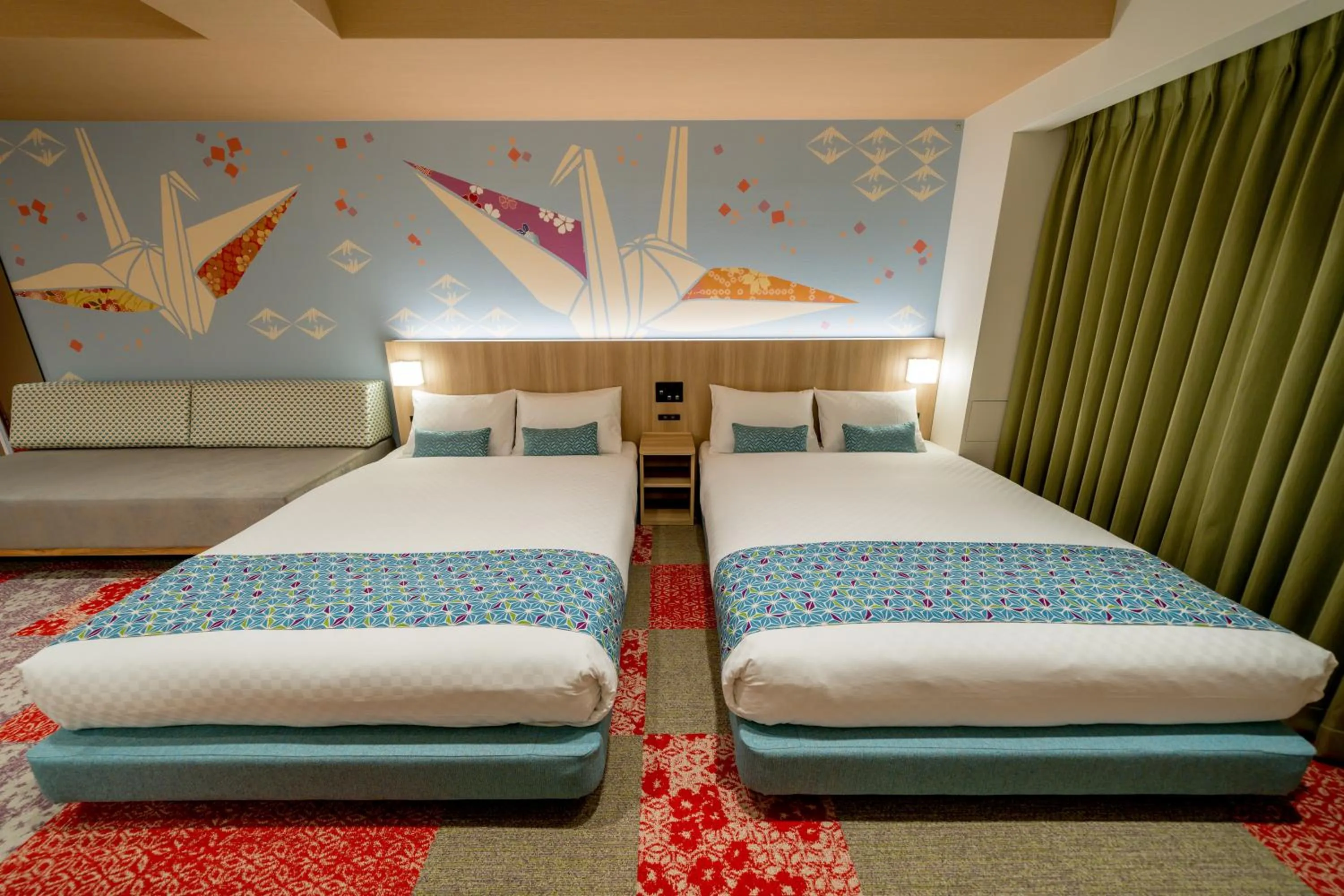 Bed in RESI STAY Nishijin