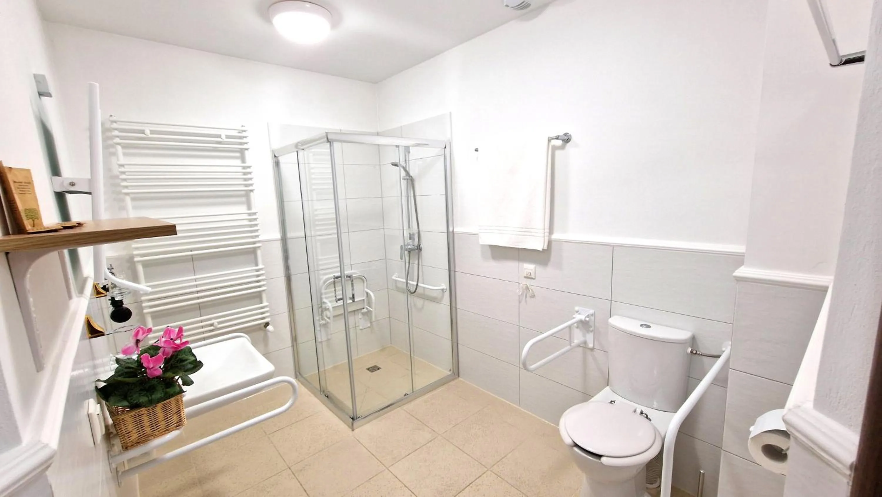 Shower in Petite Charlotta