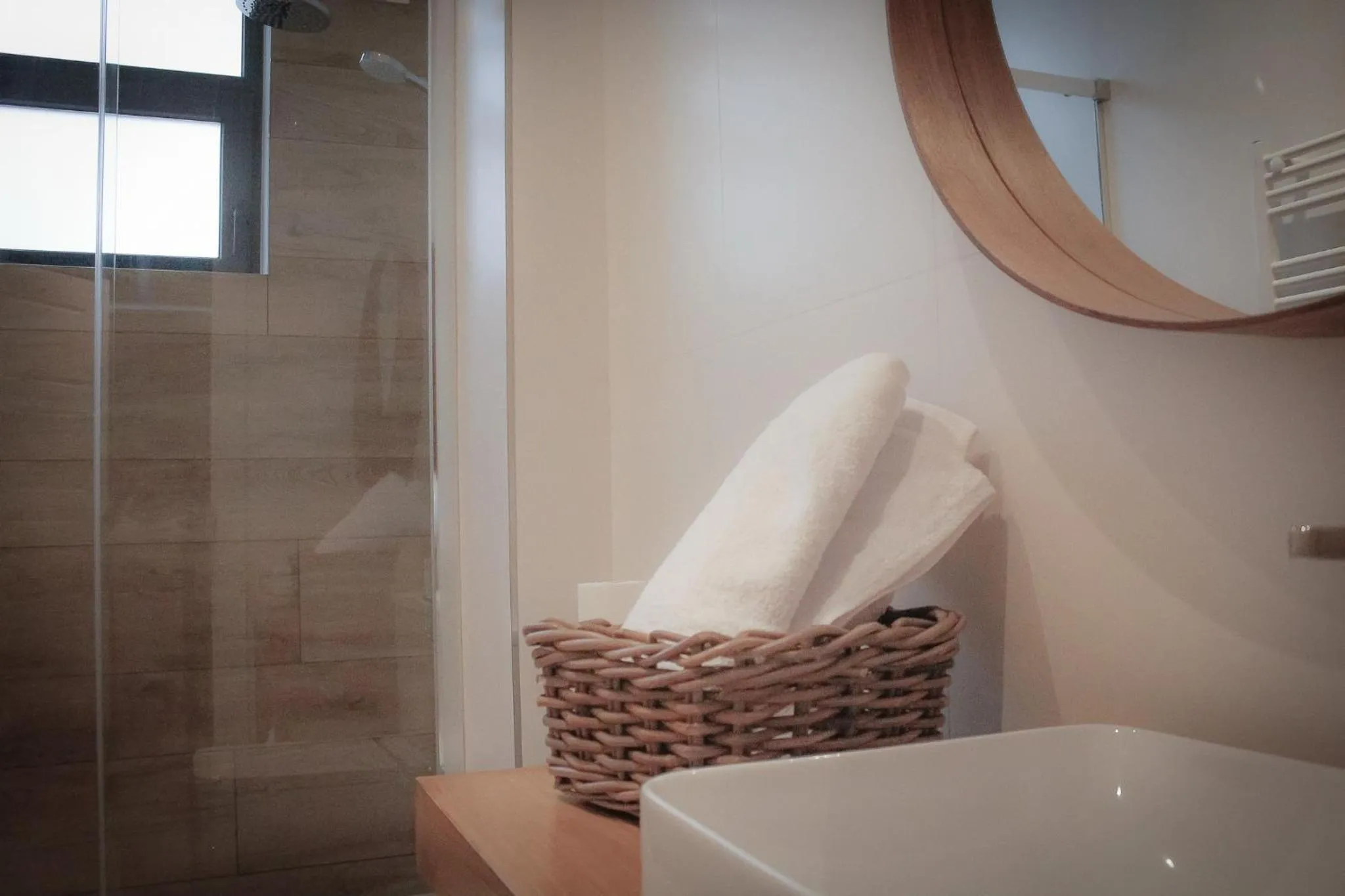 Bathroom in Apartamentos La Bicicleta