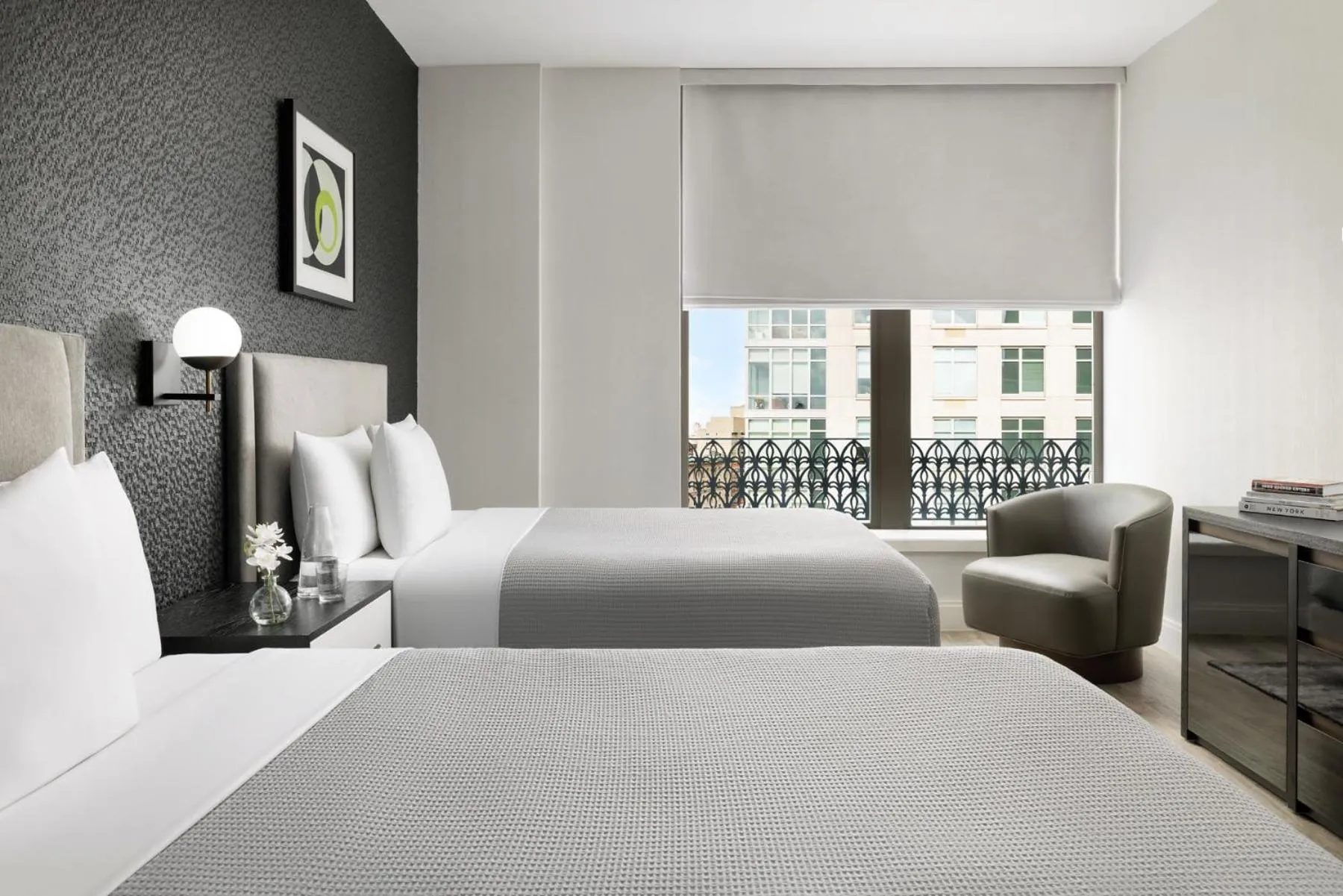 Bed in Arthouse Hotel