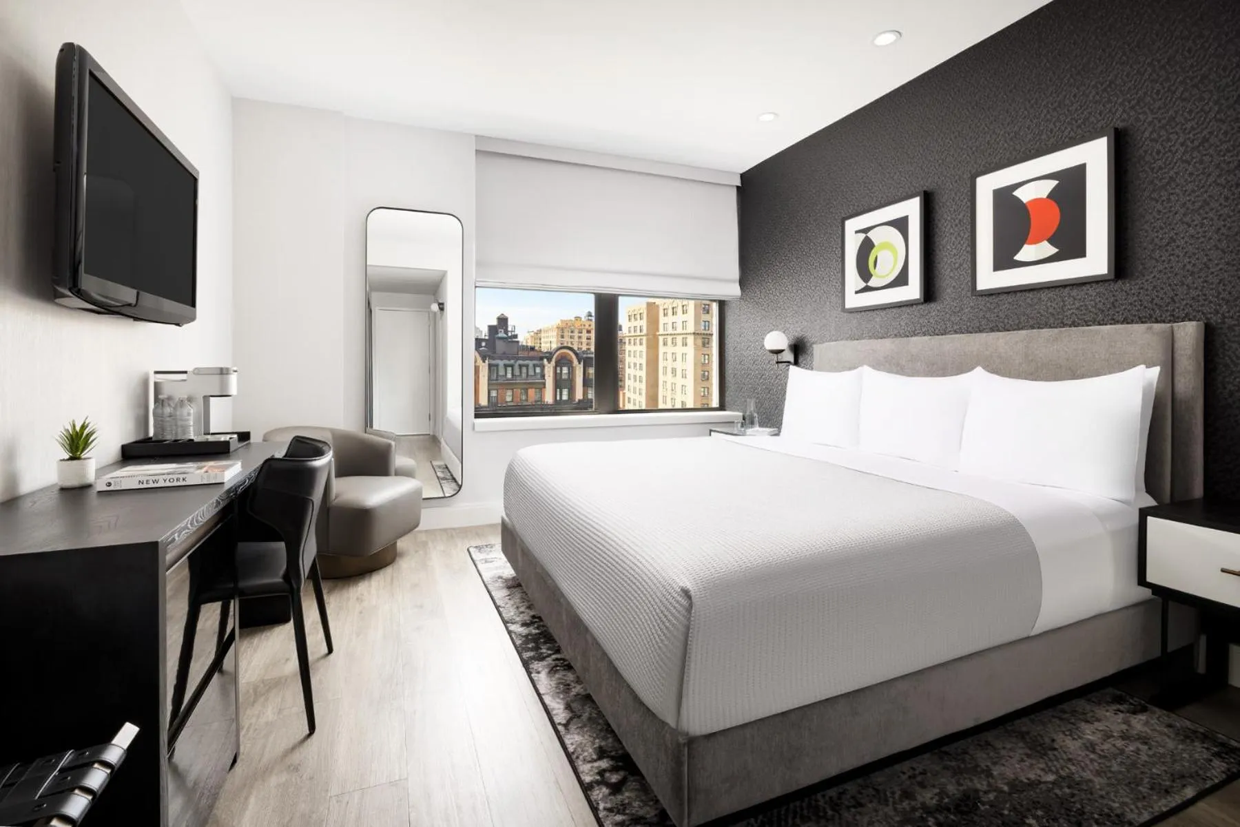 Bed in Arthouse Hotel