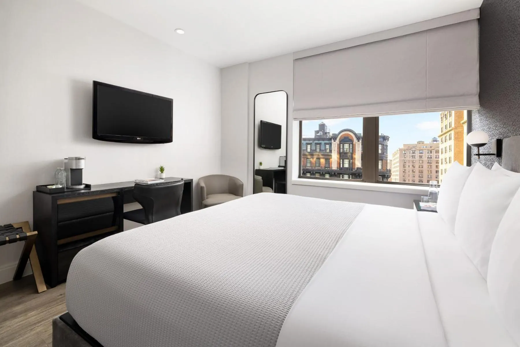 Bed in Arthouse Hotel