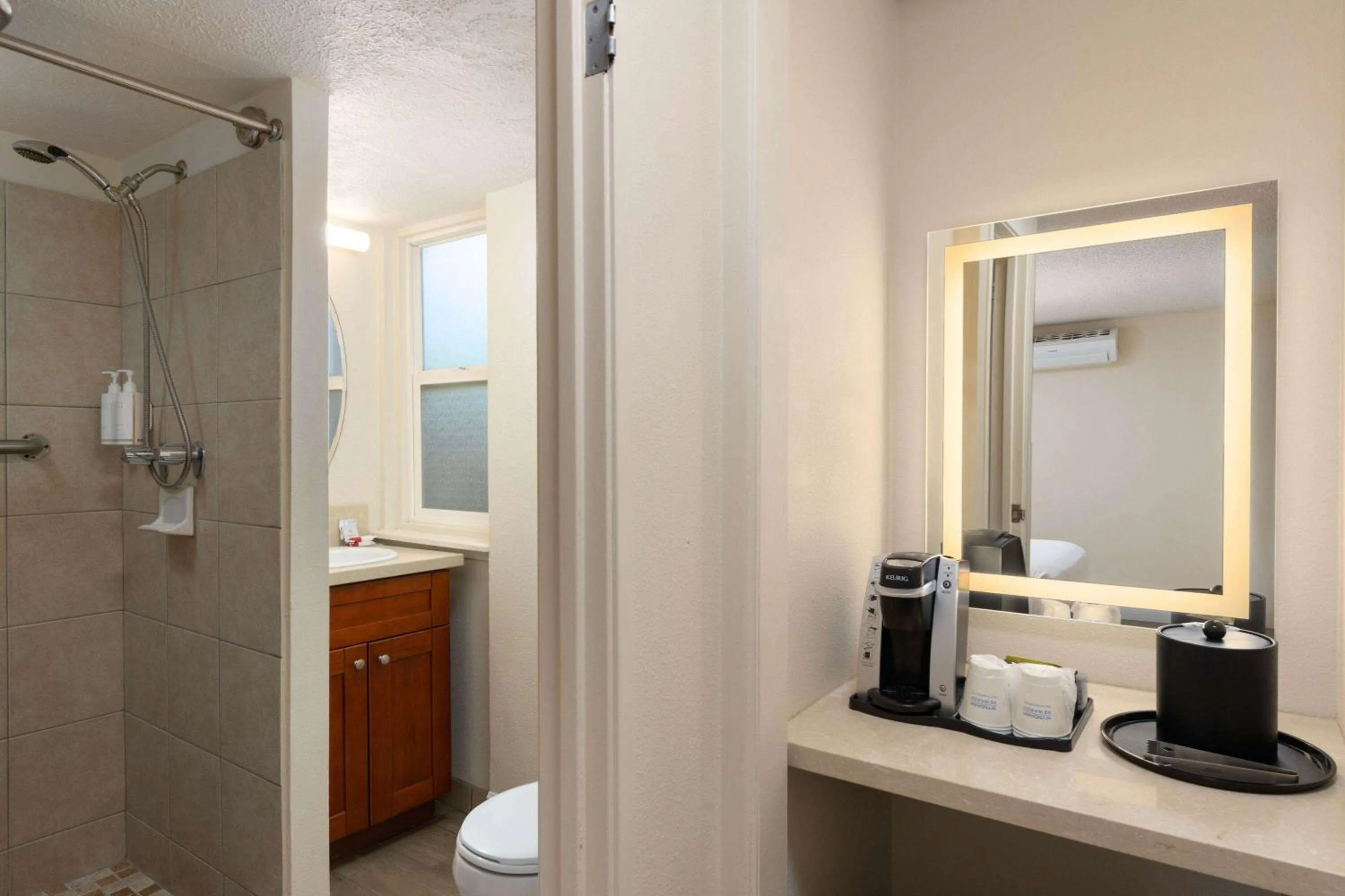 Bathroom in Days Inn by Wyndham Maui Oceanfront