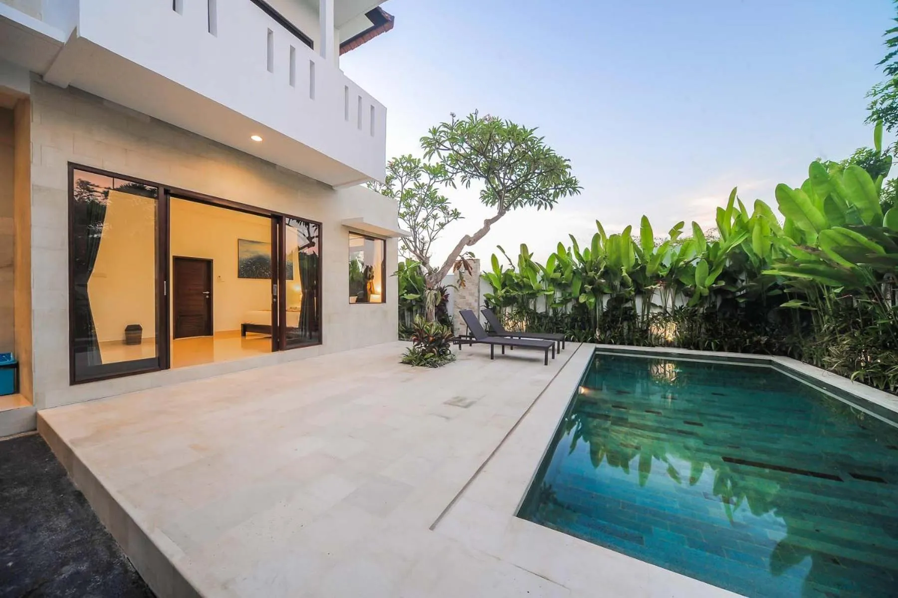 Balcony/Terrace in Villa Rindik Sanur