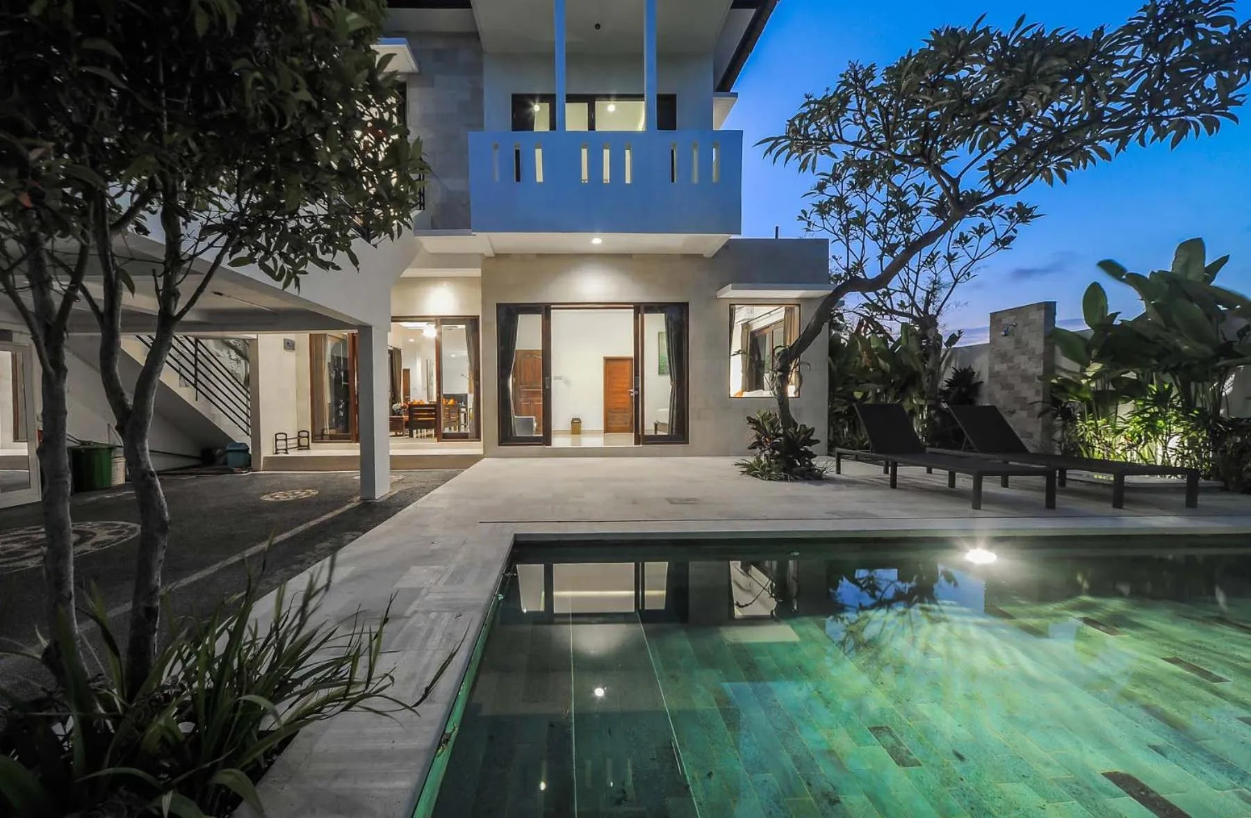 Swimming pool in Villa Rindik Sanur