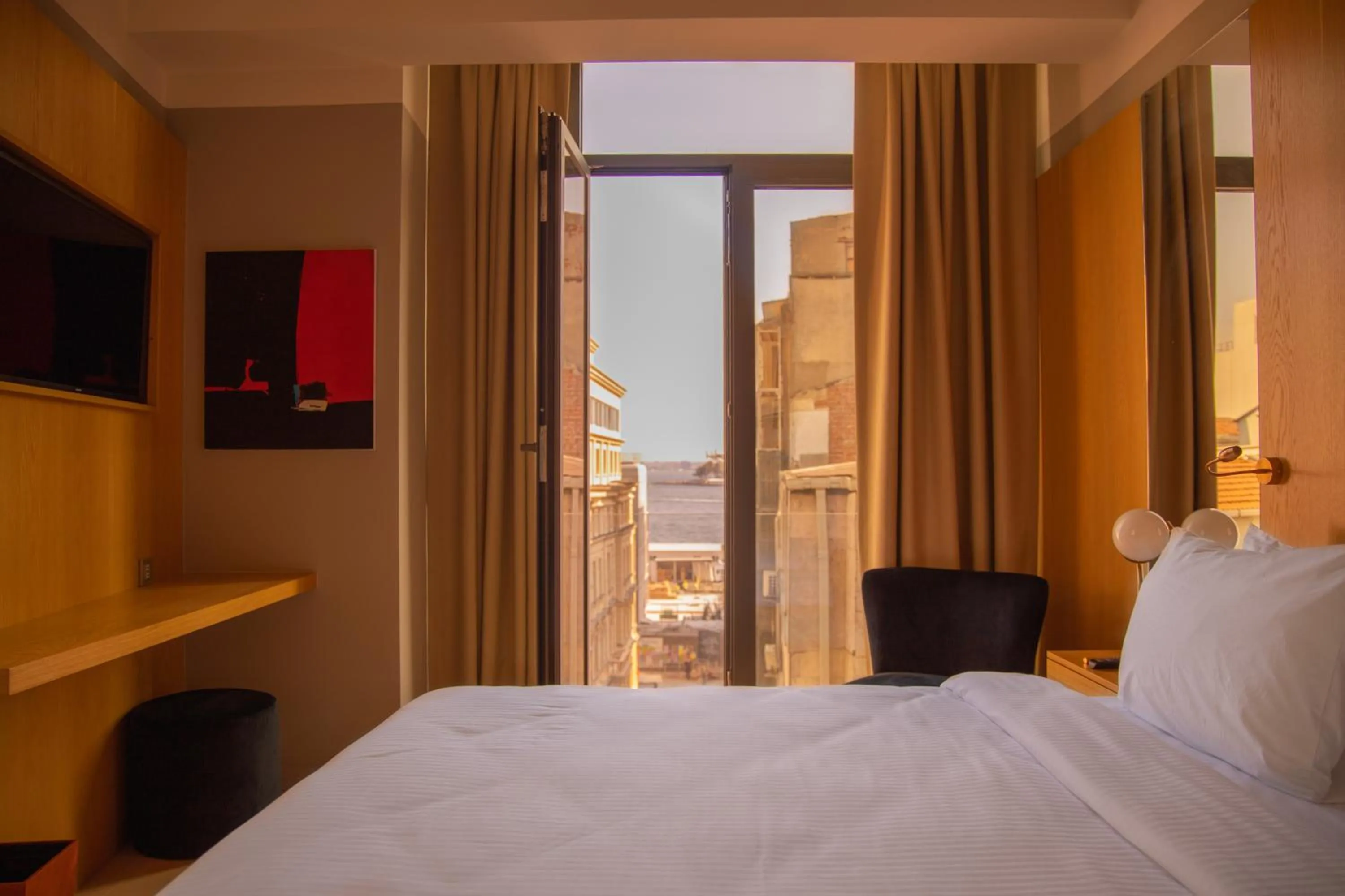 Bed in Galata's Hotel