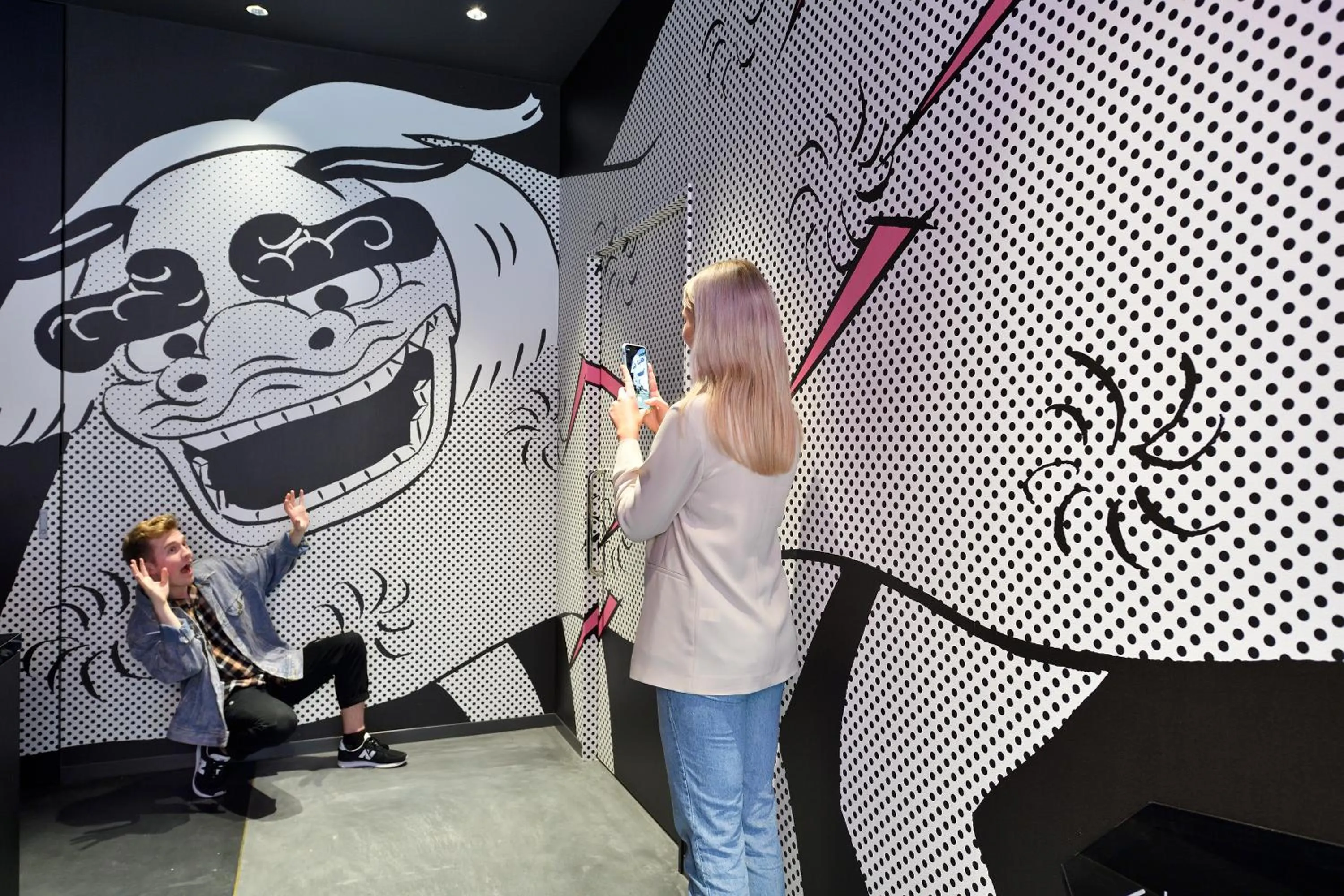 Decorative detail in HOTEL TAVINOS Asakusa