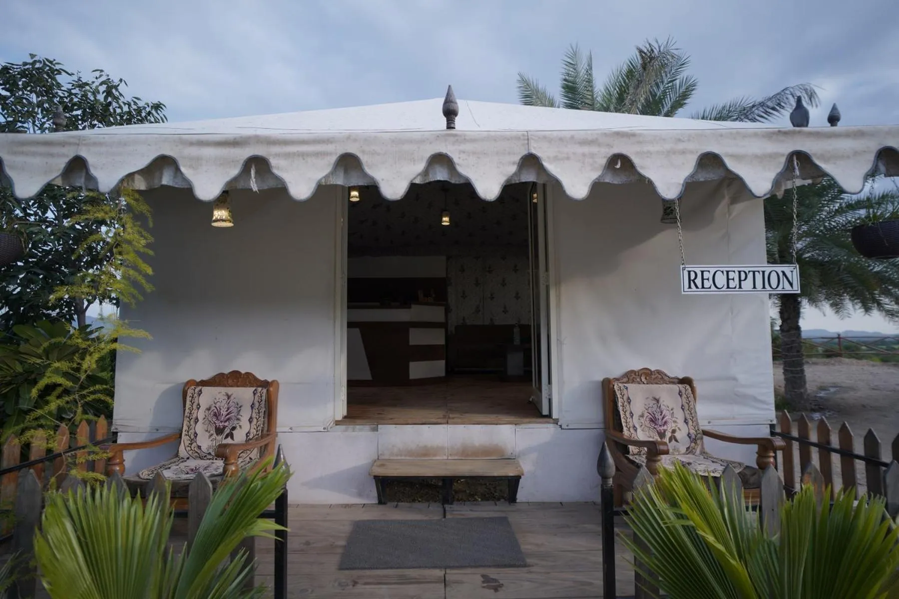 Lobby or reception in Amar Bagh Resort