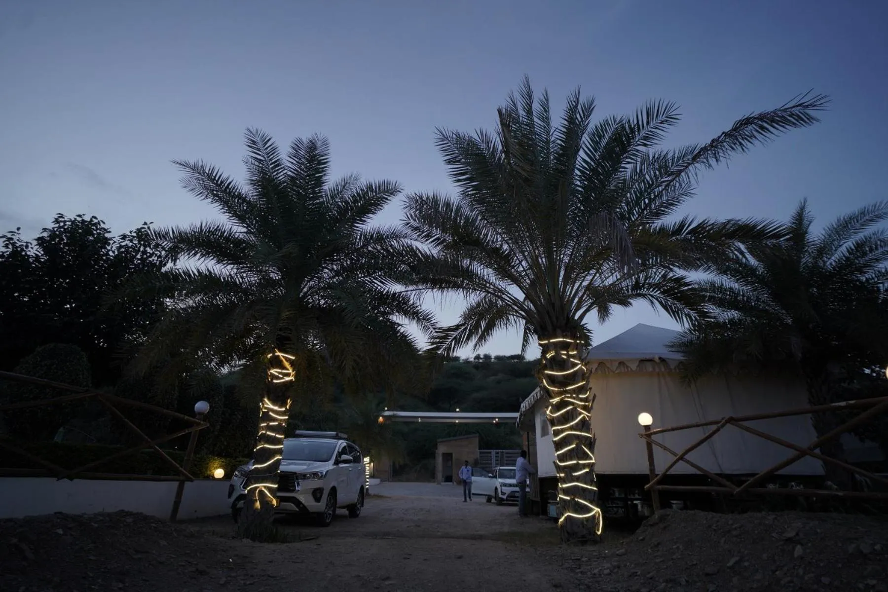 Parking in Amar Bagh Resort