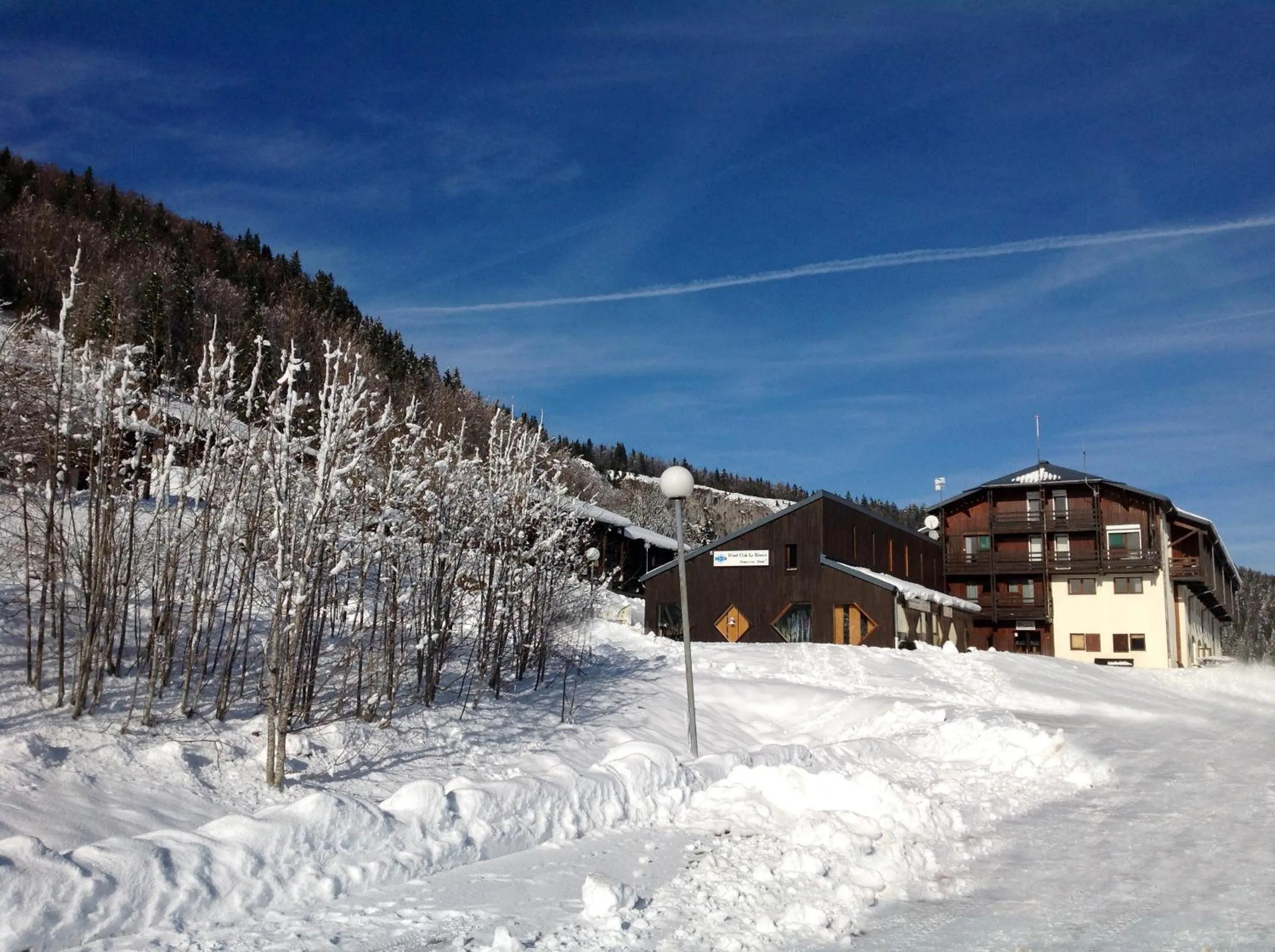 Winter in Hôtel Club Le Risoux