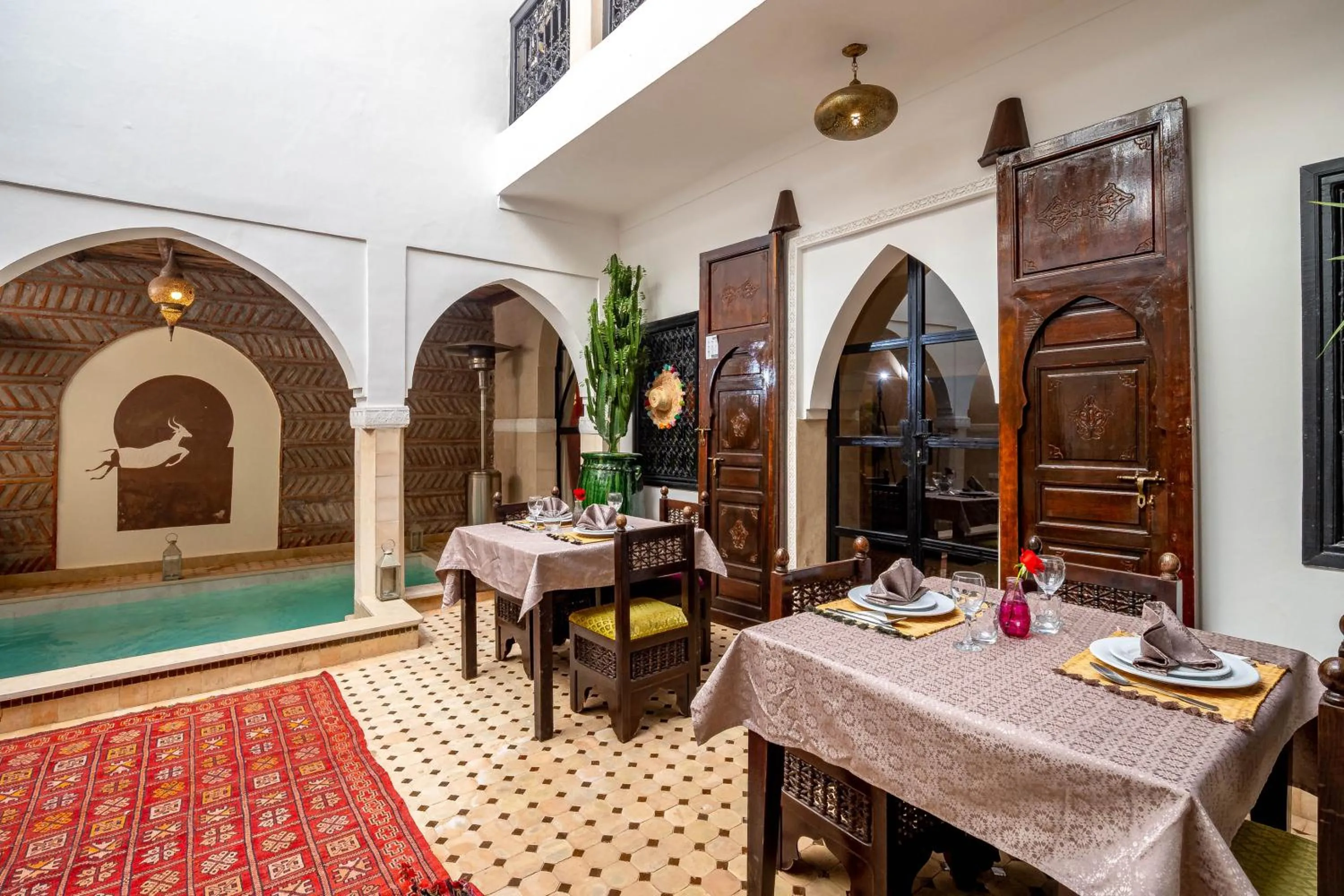 Dining area in RIAD LA GAZELLE DU SUD