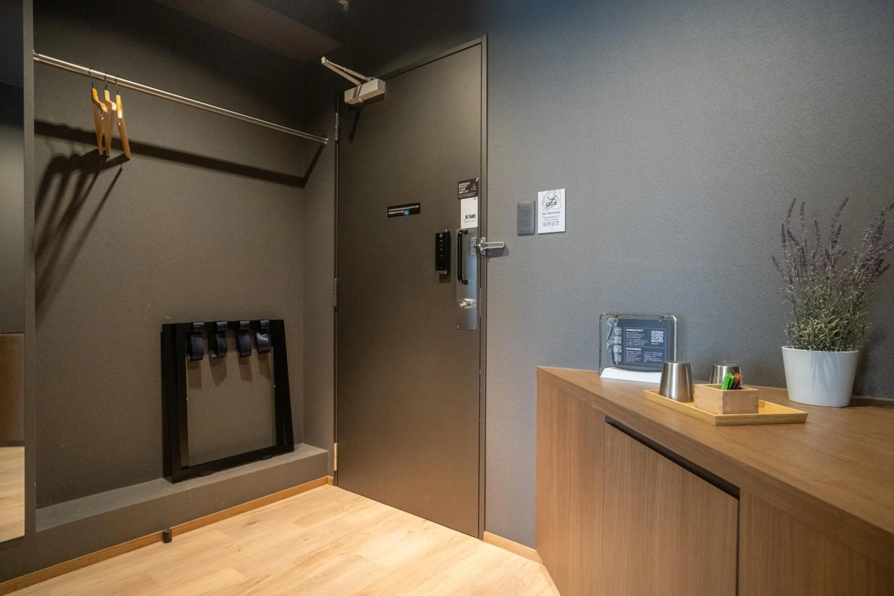 wardrobe in WAYFARER Kyoto Shijo