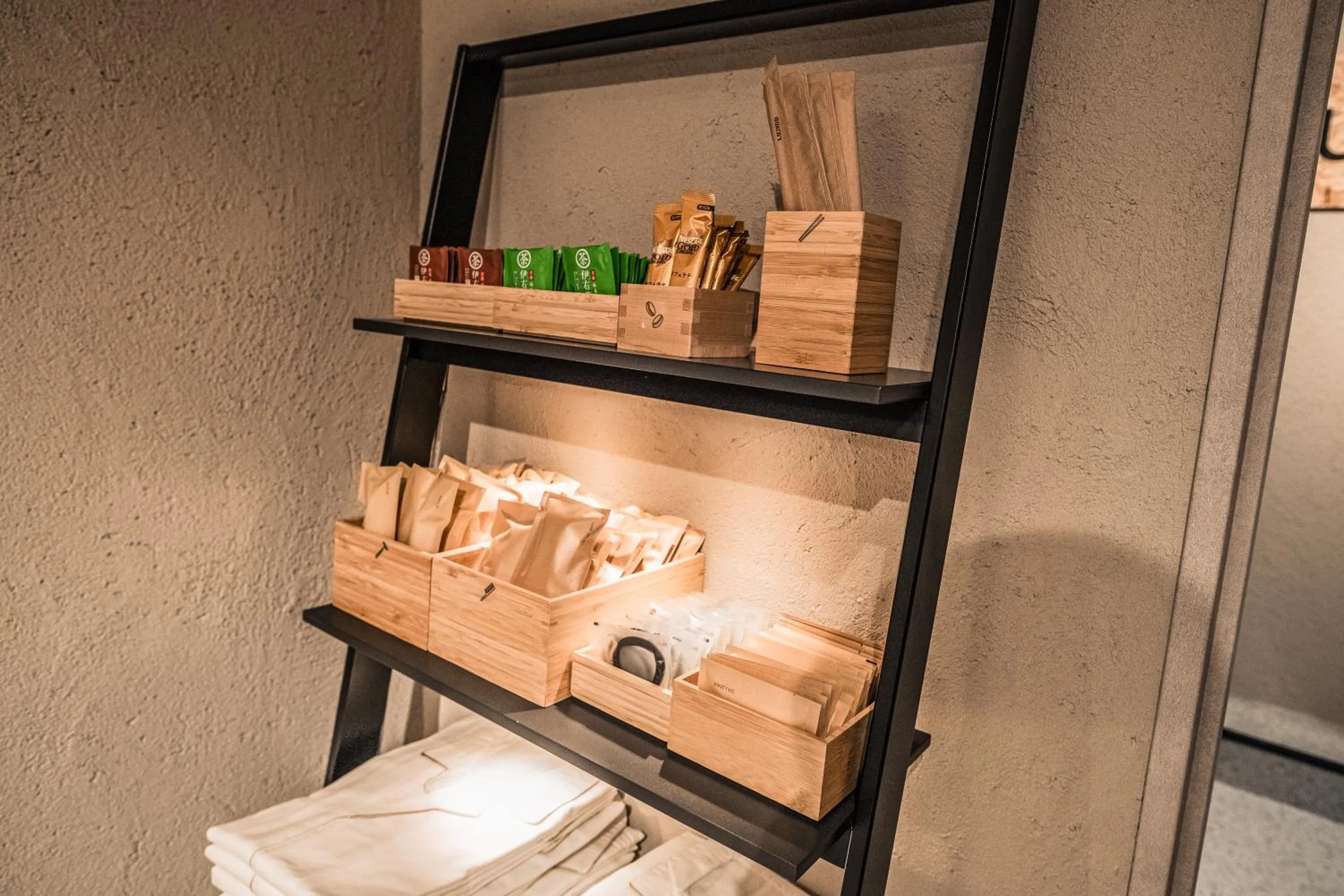 Lobby or reception in WAYFARER Kyoto Shijo