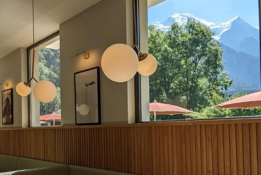 Natural landscape in Plan B Hotel - Living Chamonix