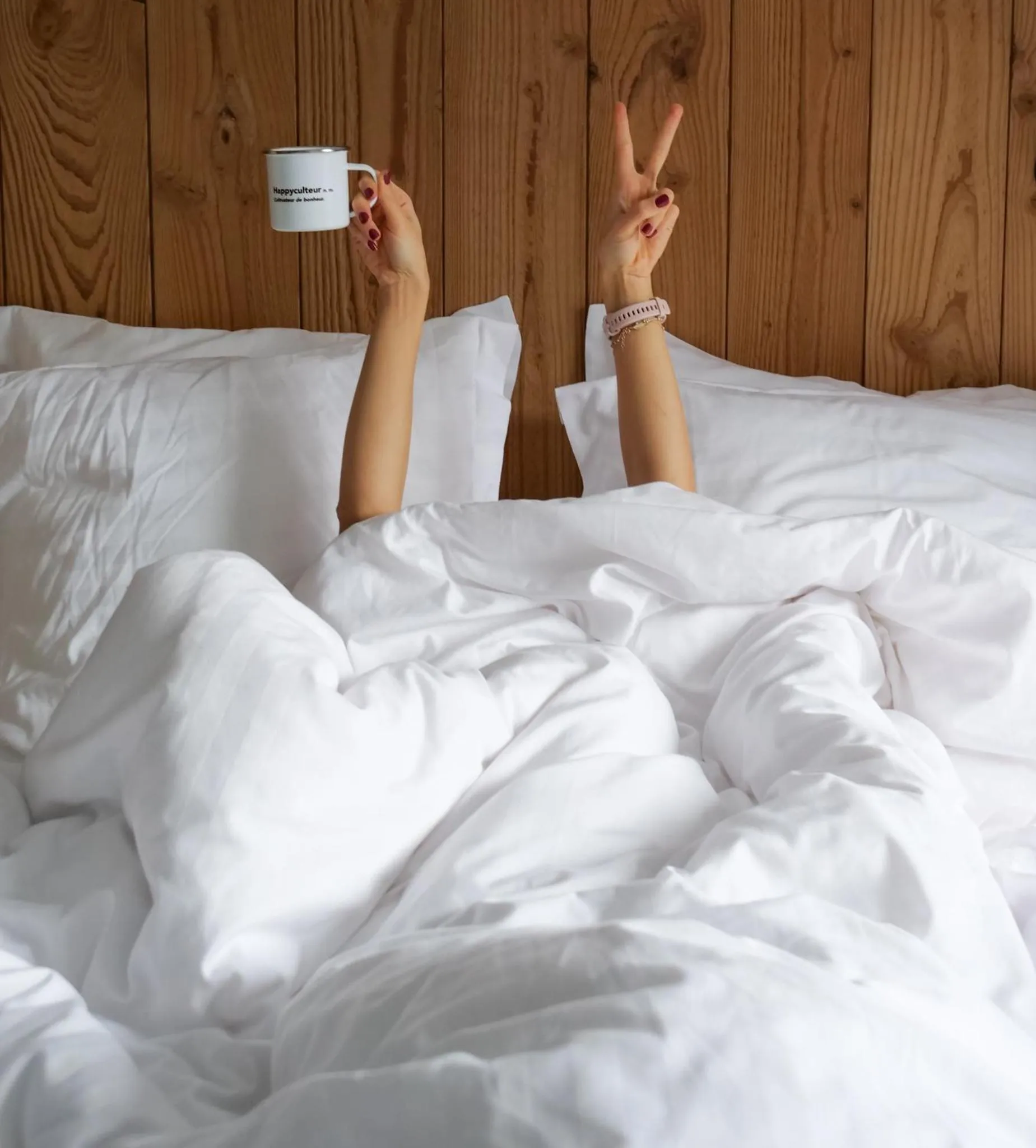 Bed in Plan B Hotel - Living Chamonix