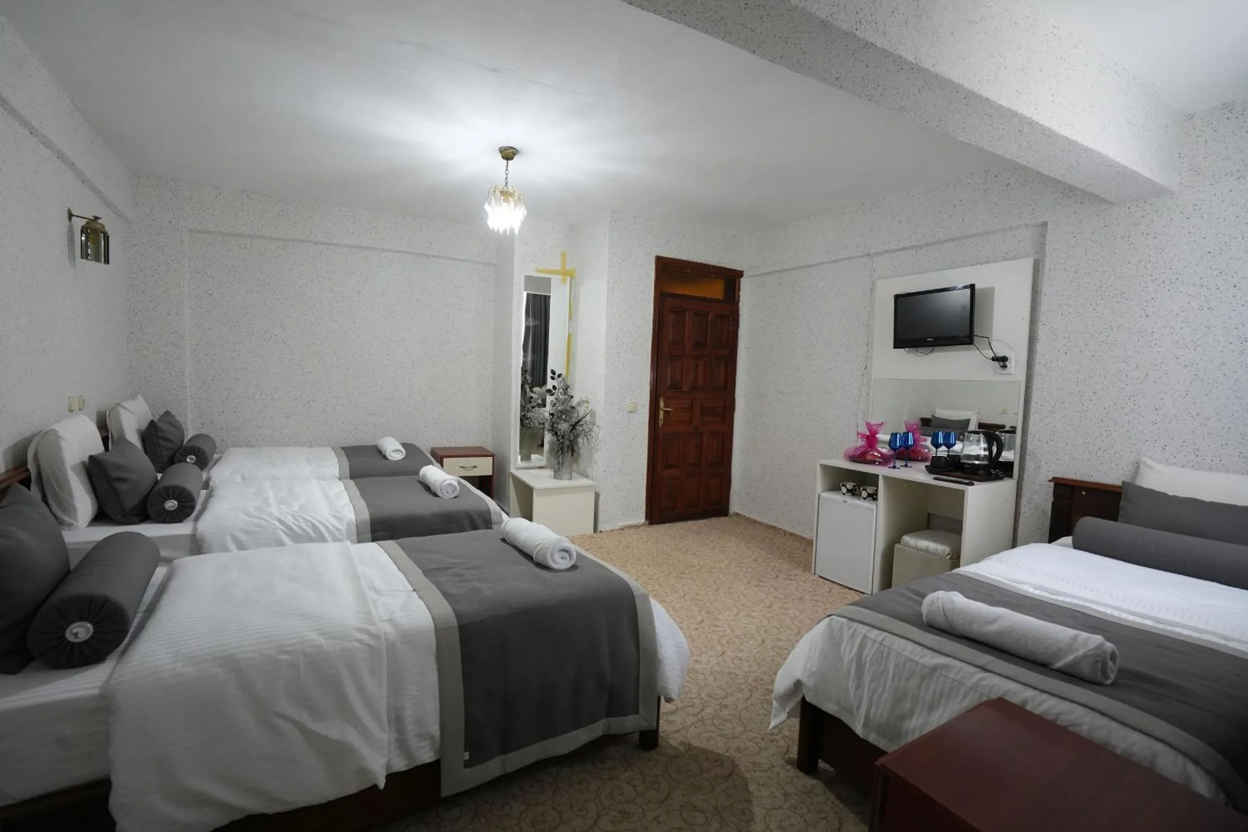 Bed in OzenTurku Hotel