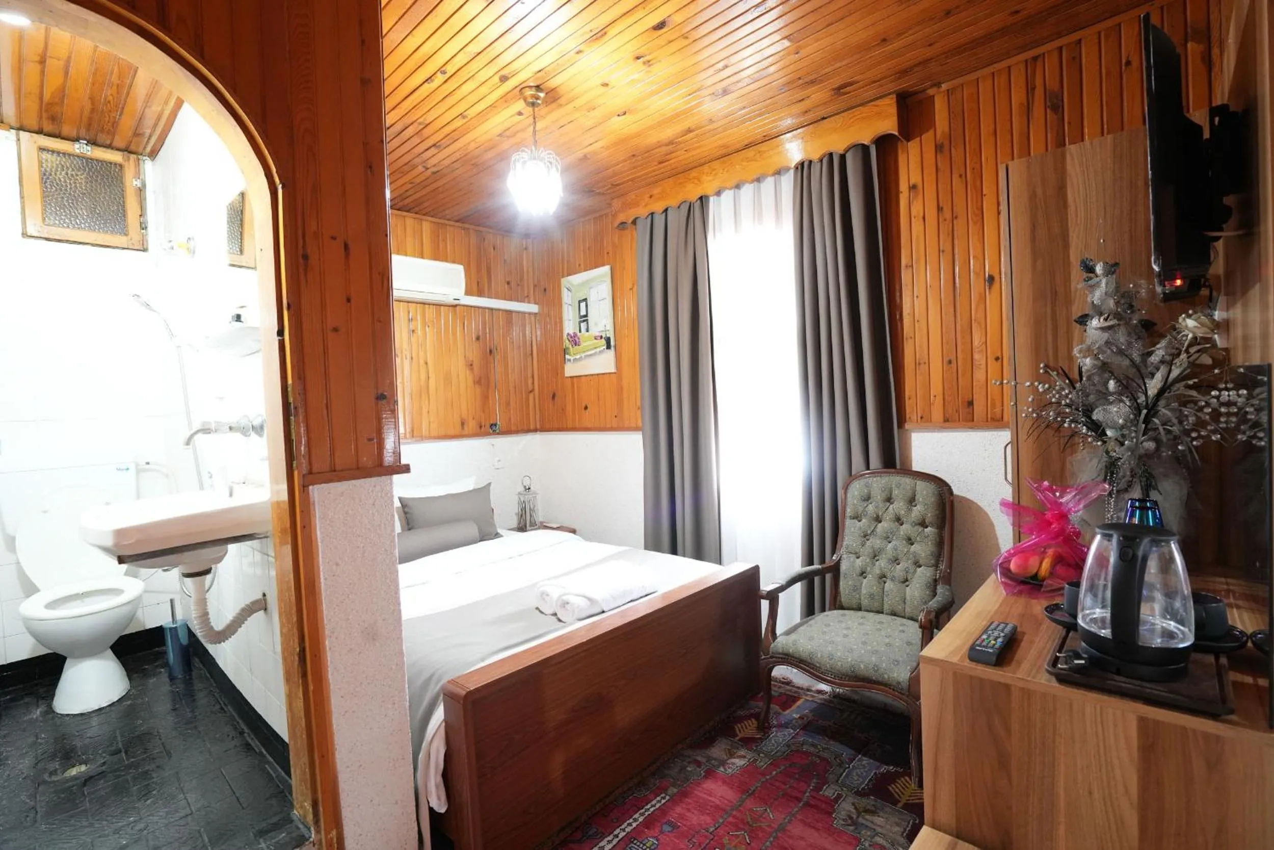 Bed in OzenTurku Hotel