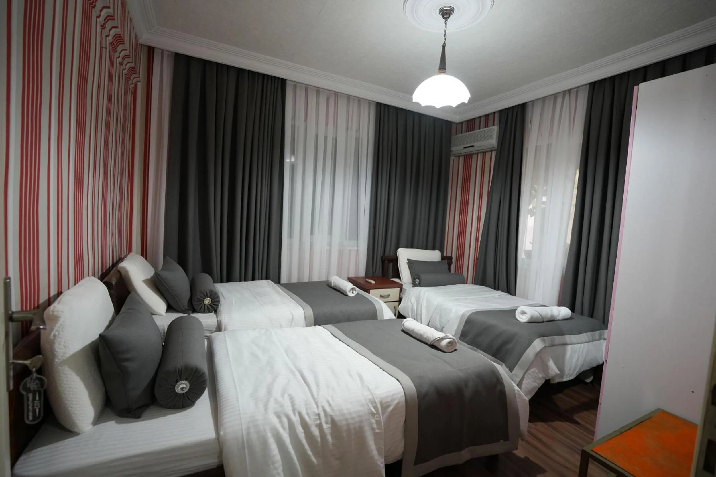 Bed in OzenTurku Hotel