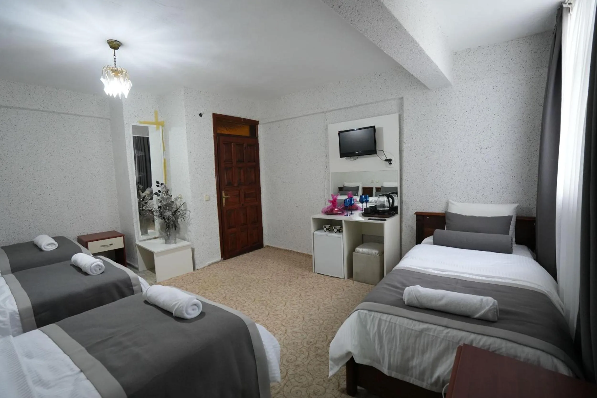 Bed in OzenTurku Hotel