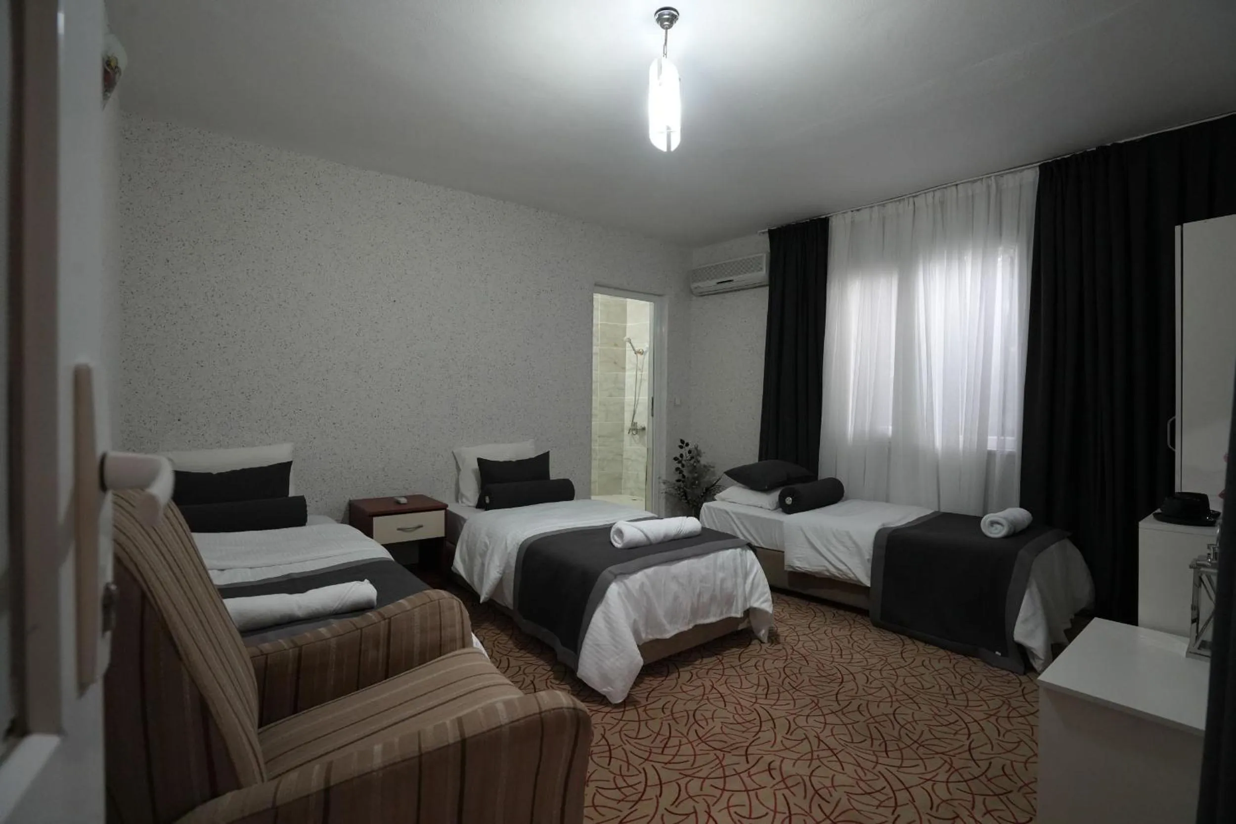 Bed in OzenTurku Hotel