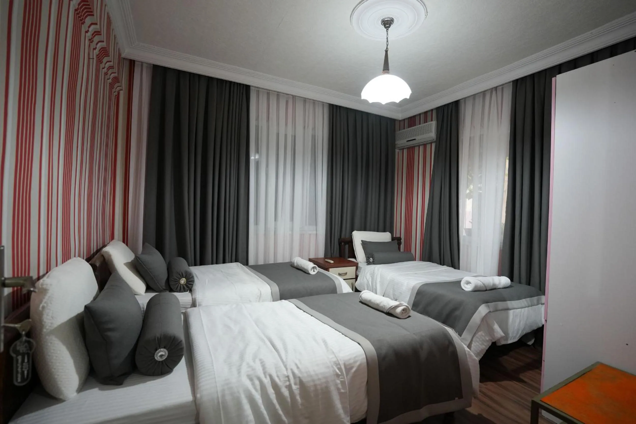 Bed in OzenTurku Hotel