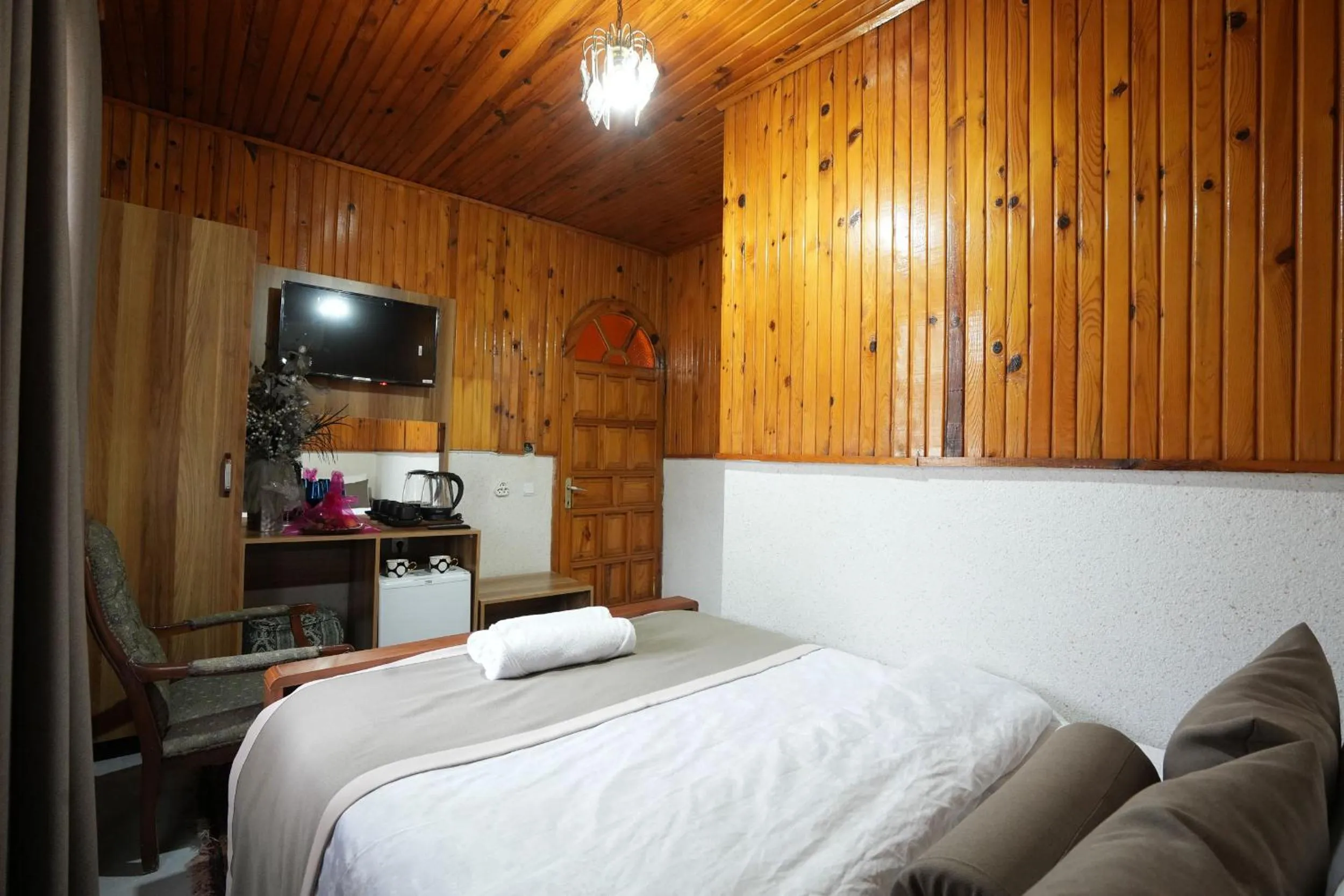 Bed in OzenTurku Hotel