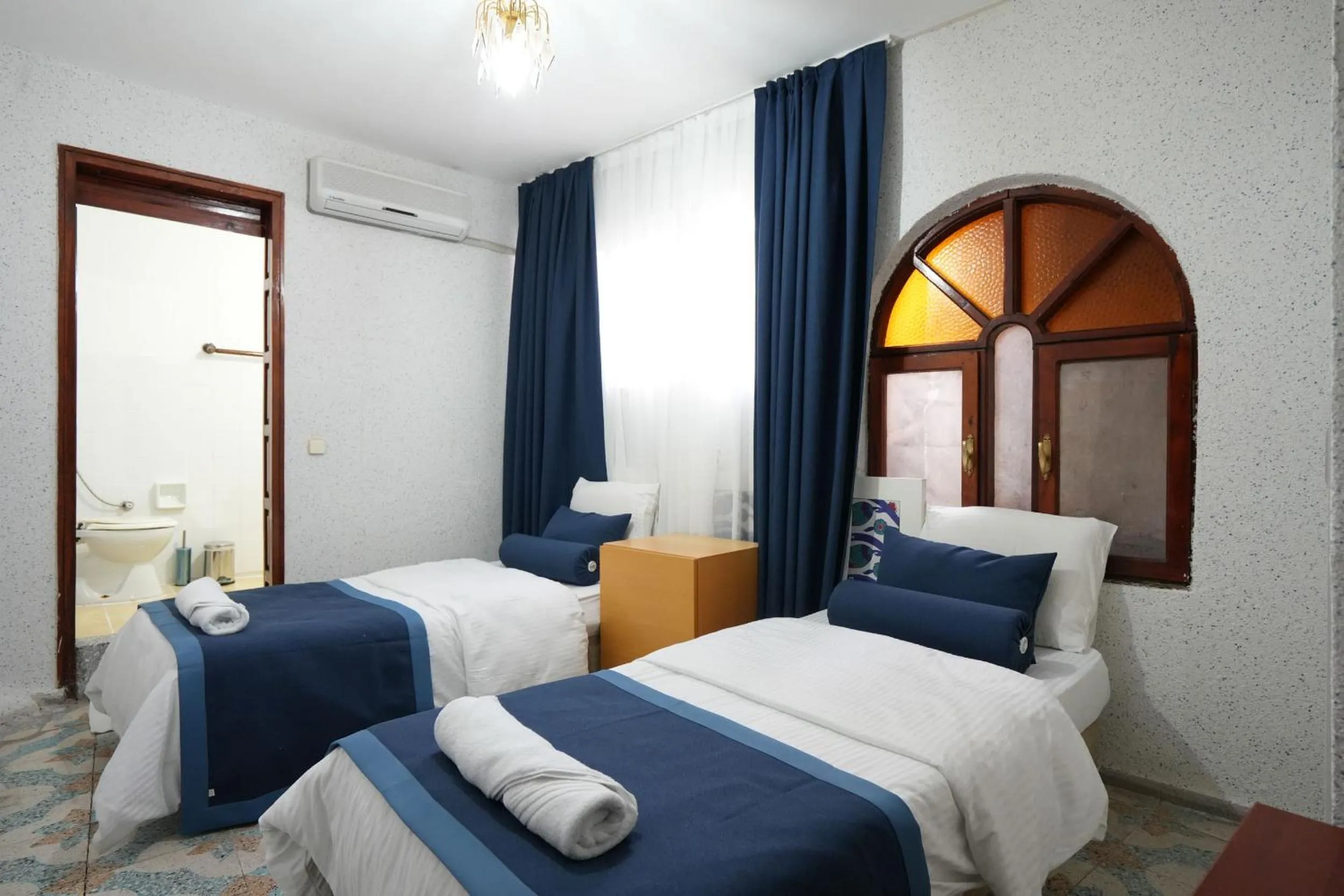 Bed in OzenTurku Hotel