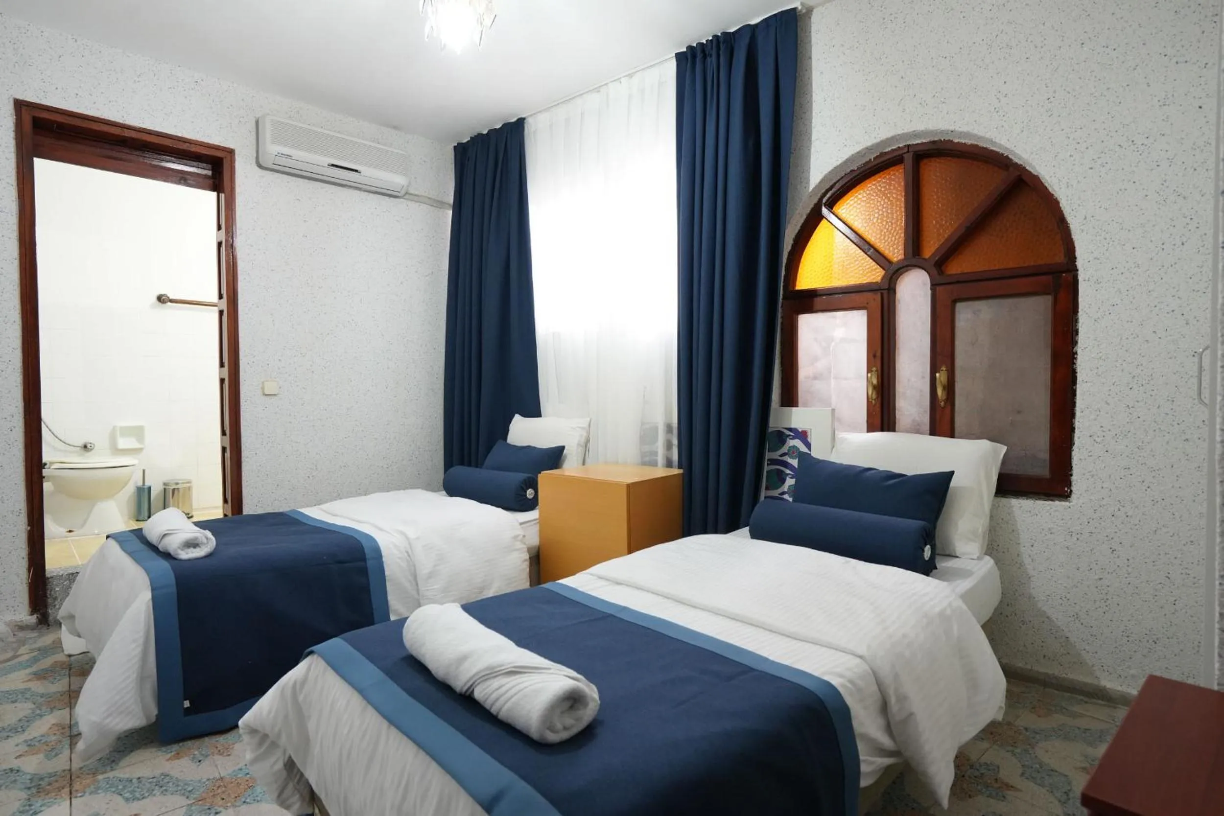 Bed in OzenTurku Hotel